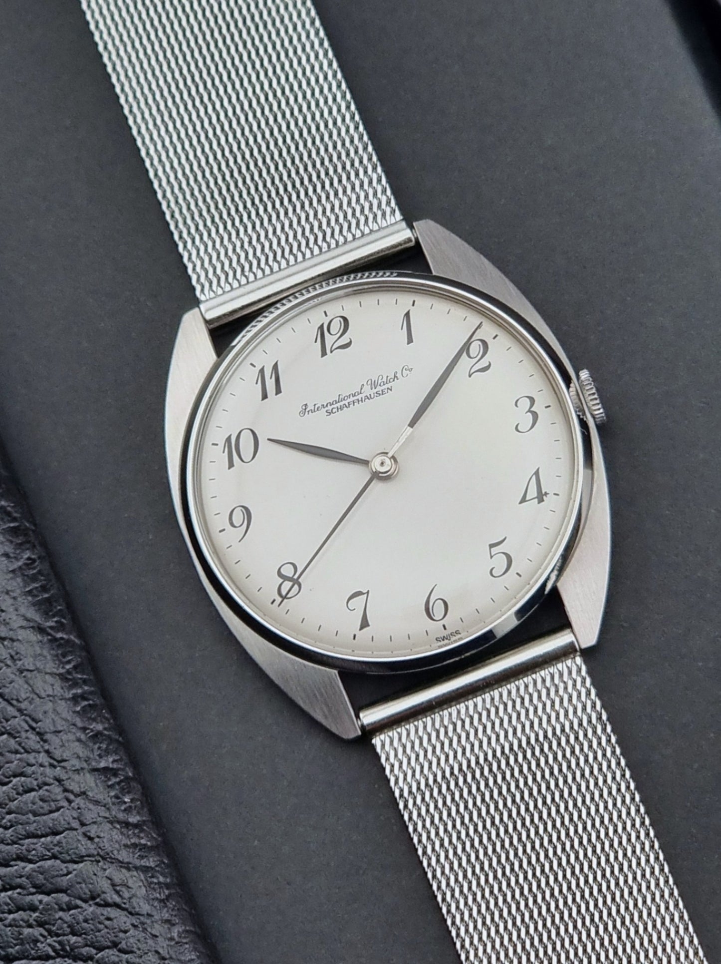 IWC watch Cal 403 International Watch Co. Schaffhausen Ref 2403 Vintage 1970s