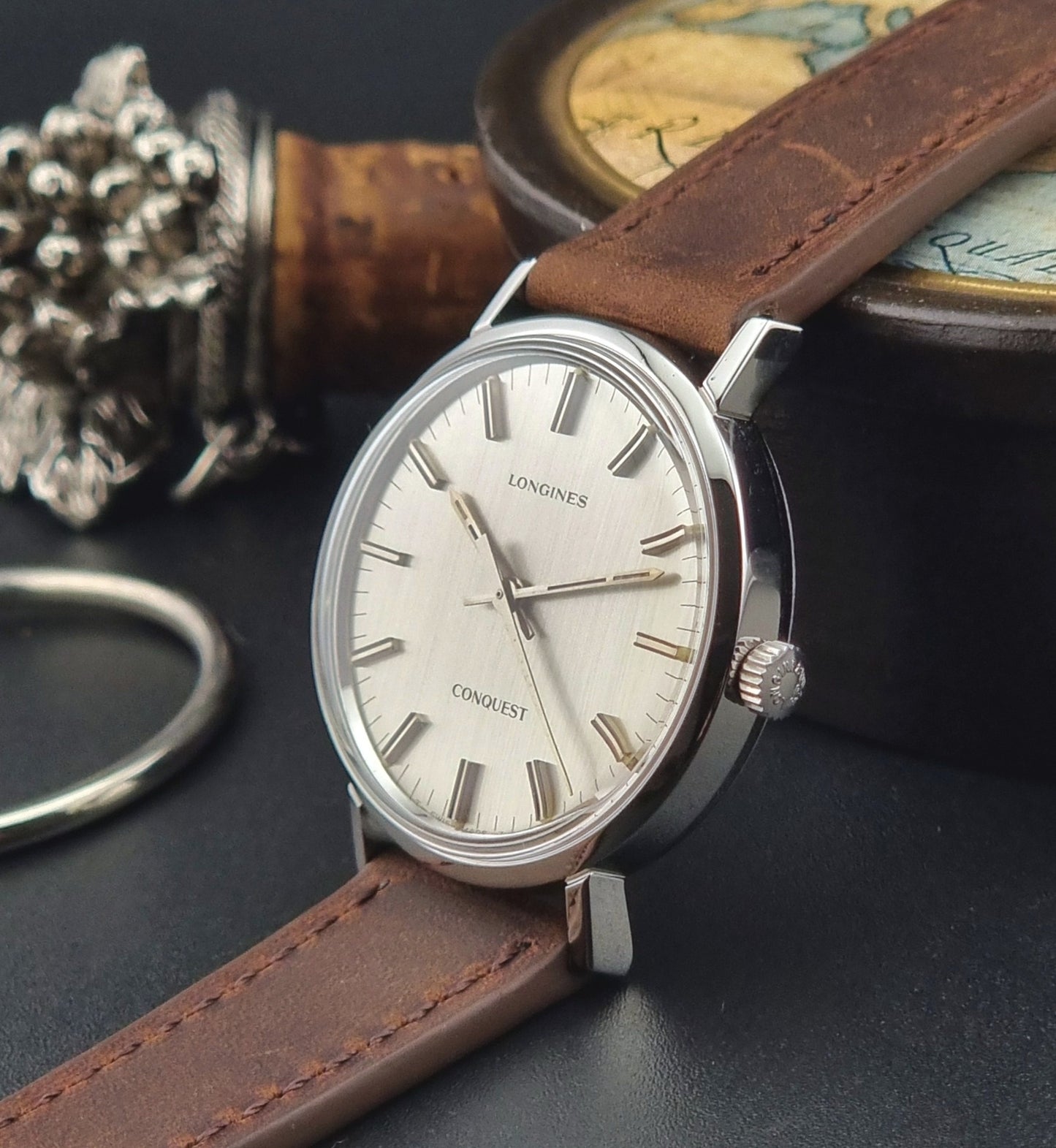 Longines watch Conquest 1504-1 Vintage 1974 Cal 6942