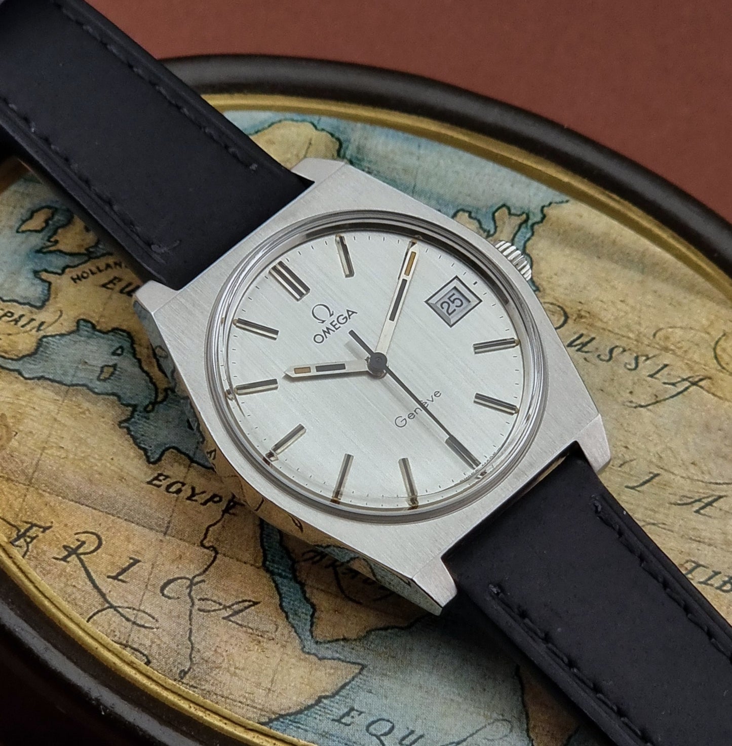 Omega Wristwatch Geneve 136.0049 Vintage 1972 Cal 613