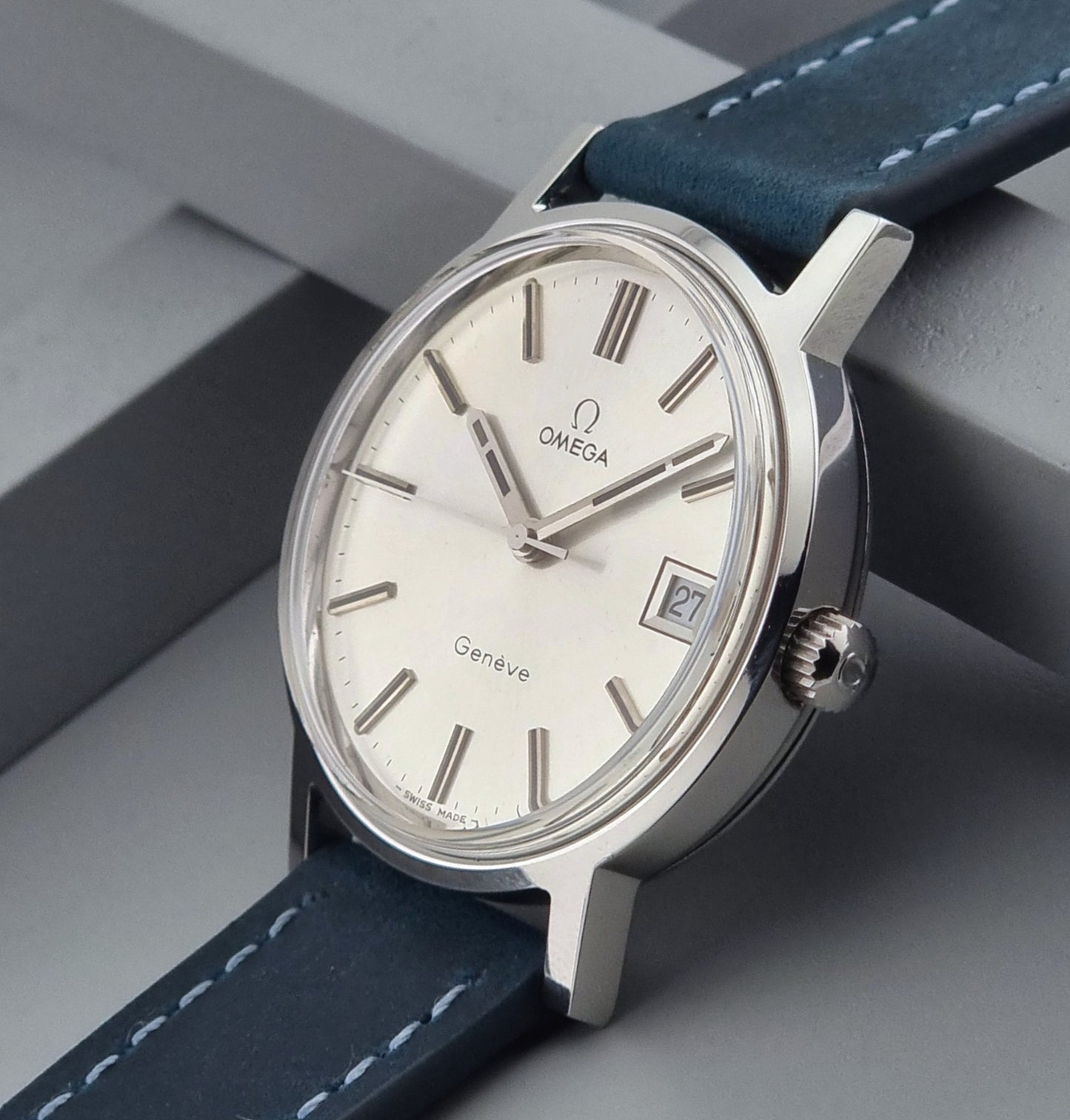 Omega Wristwatch Geneve 136.0099 Vintage 1972