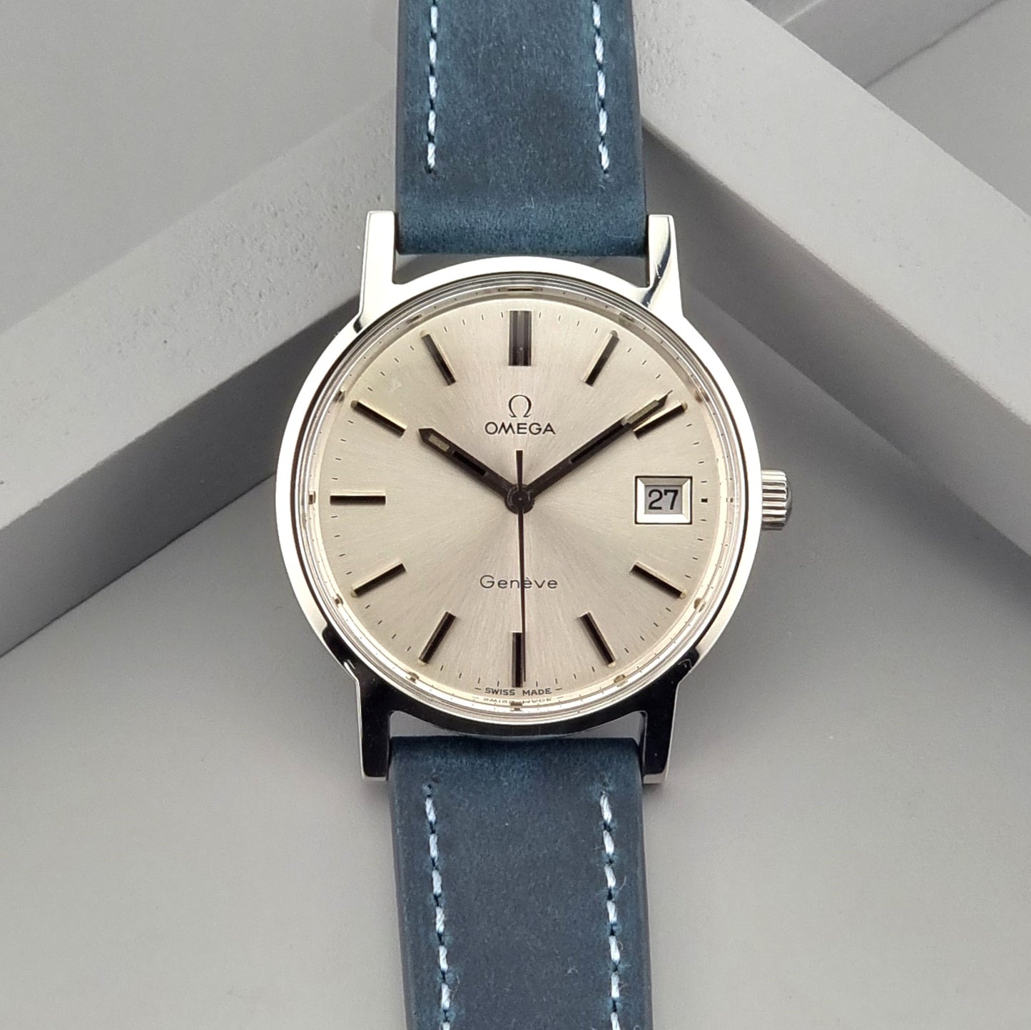 Omega Wristwatch Geneve 136.0099 Vintage 1972
