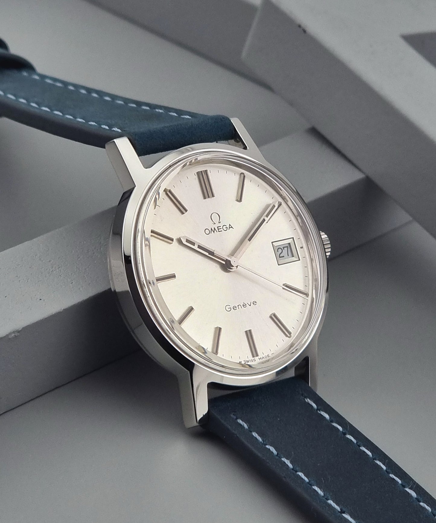 Omega Wristwatch Geneve 136.0099 Vintage 1972