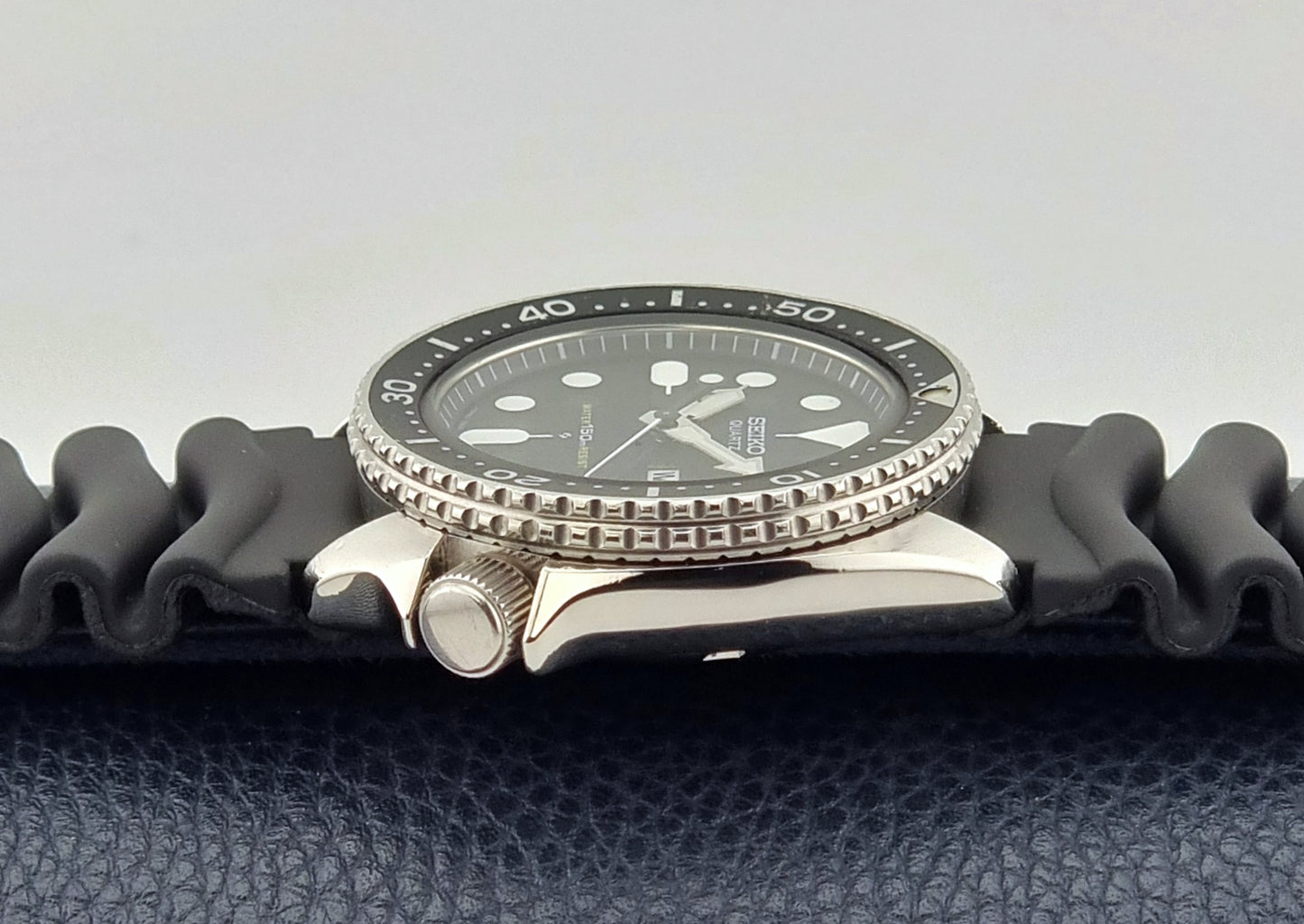 Seiko Wristwatch 7548-7000 Quartz Diver Vintage 1980
