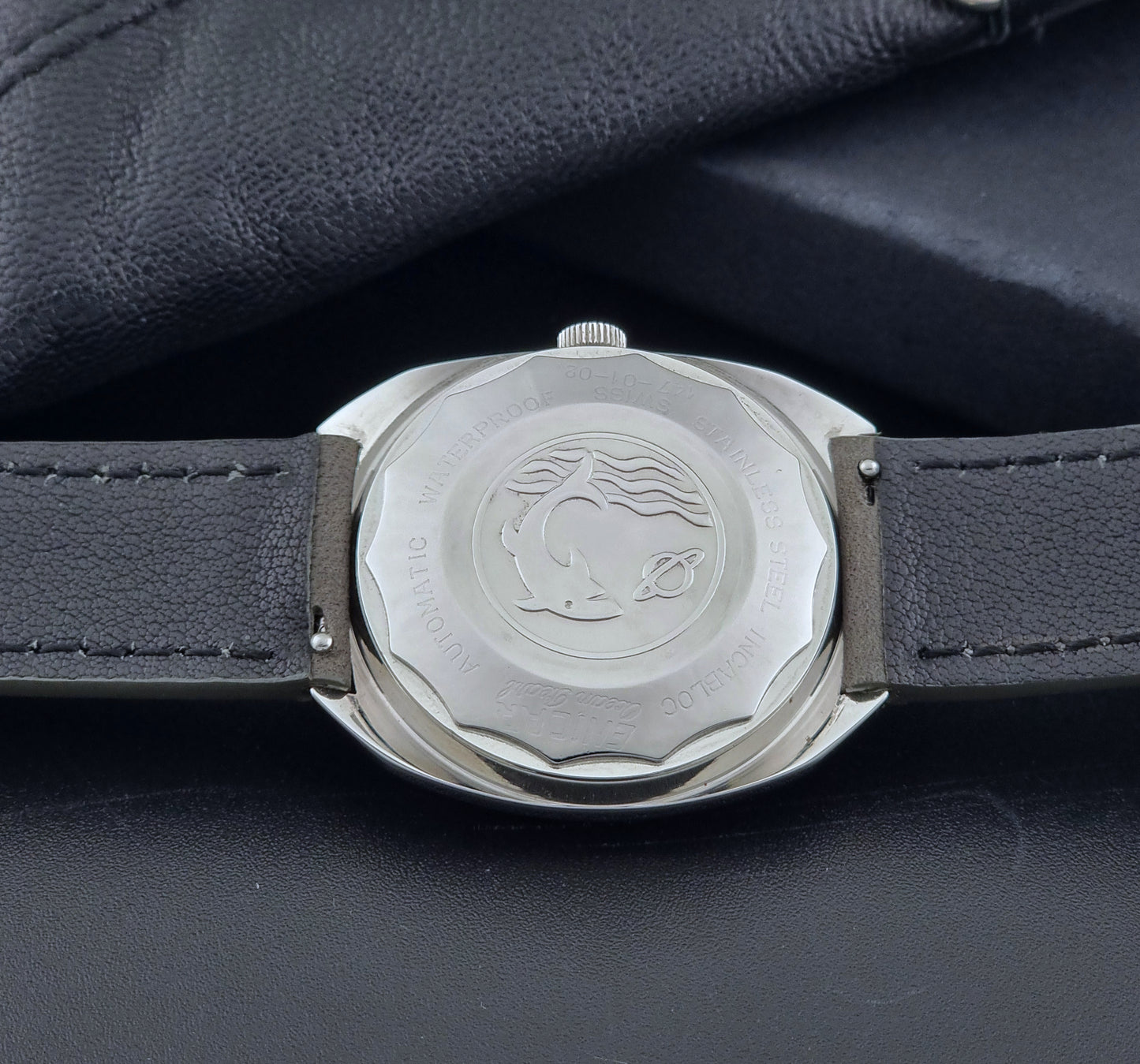 Enicar Wristwatch Ocean Pearl 147-01-02 Vintage 1970s Cal AR 1147