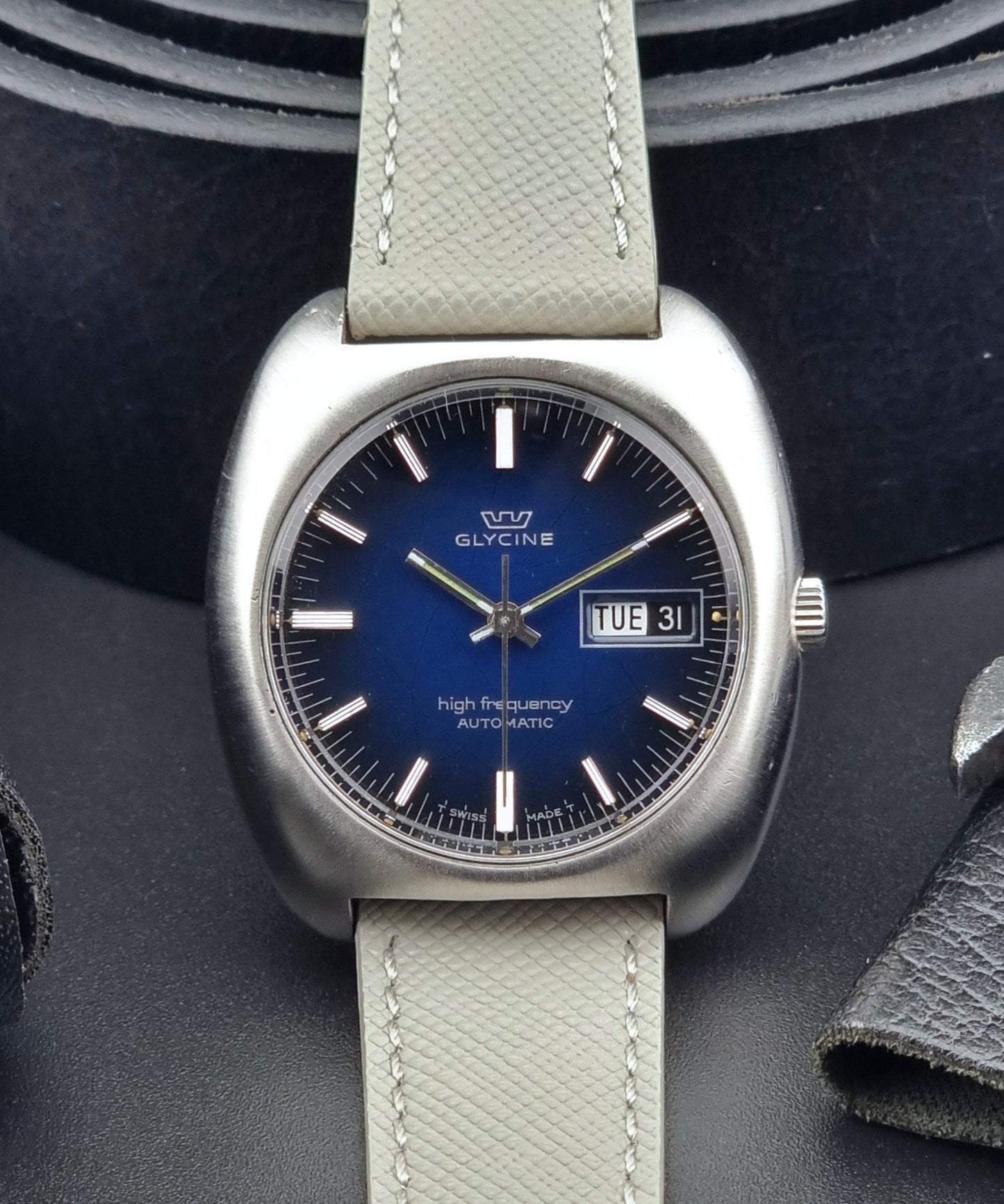 Glycine Wristwatch Spider Dial High Frequency Automatic ETA 2728