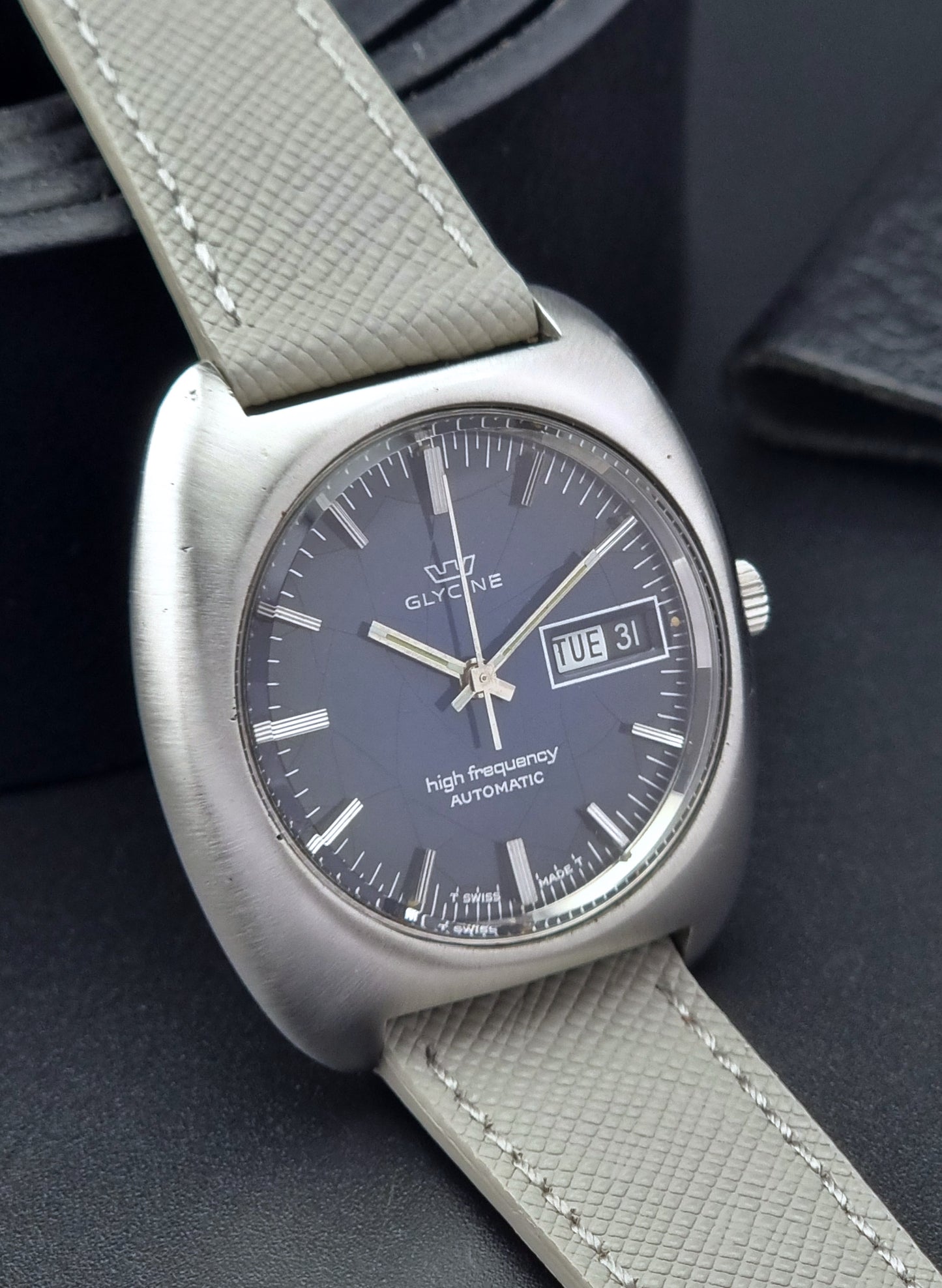 Glycine Wristwatch Spider Dial High Frequency Automatic ETA 2728
