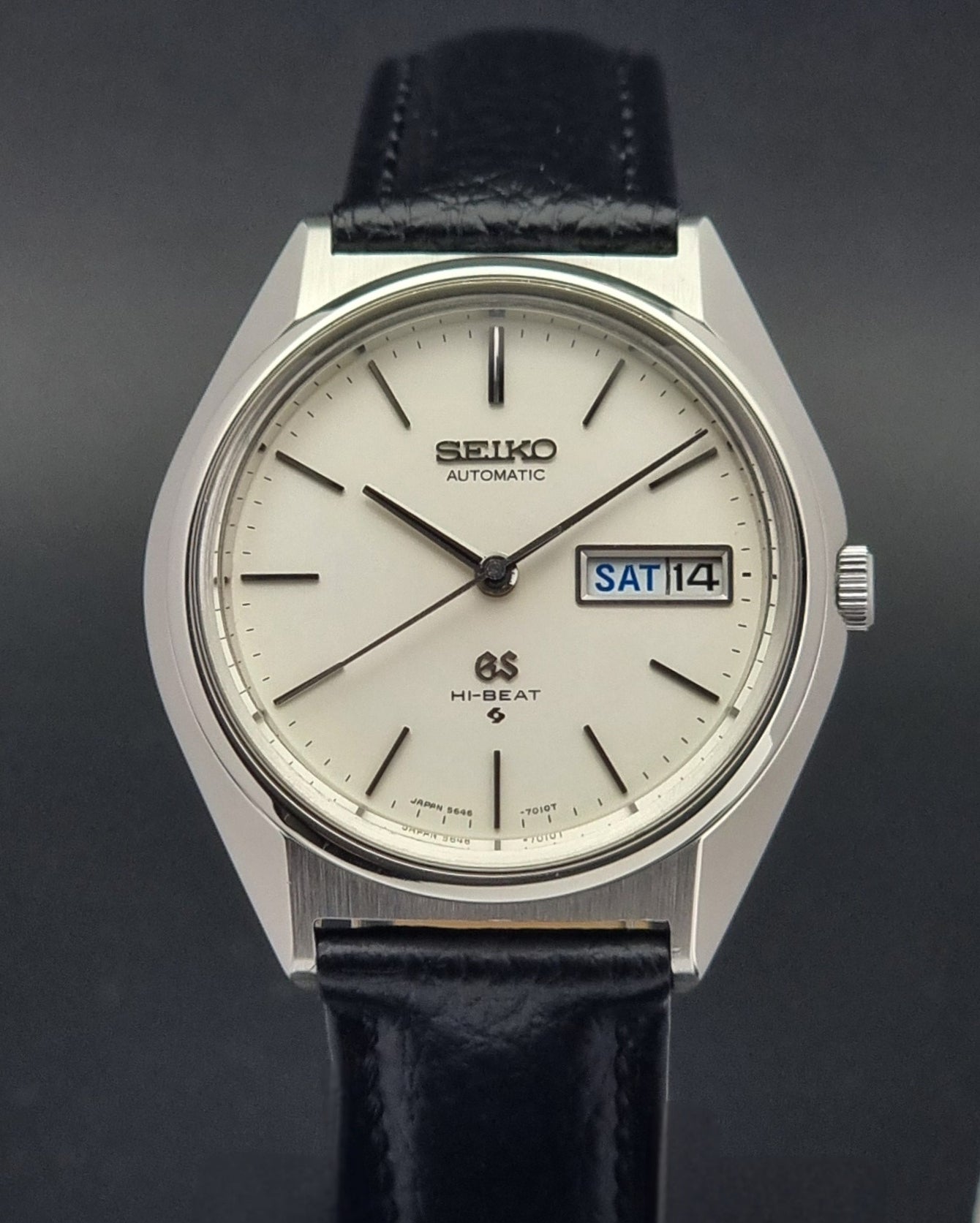 Vintage Grand Seiko Wristwatch 5646-7010 Hi-Beat 1970