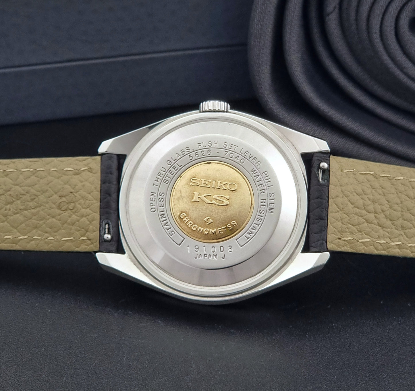 Vintage King Seiko watch 5626-7040 Hi-beat Officially Certified Chronometer 1971