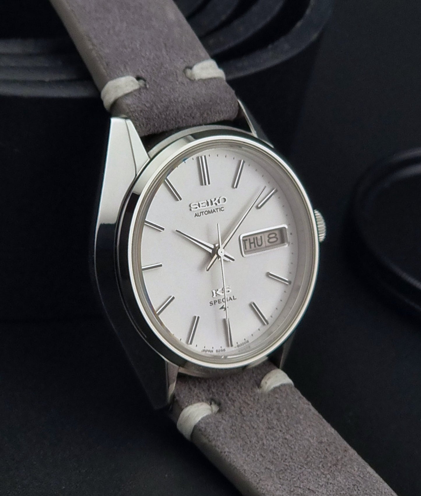 King Seiko Watch Special 5256 - 8010 Hi - Beat Vintage 1975 - Past2PresentWatches - Wristwatch