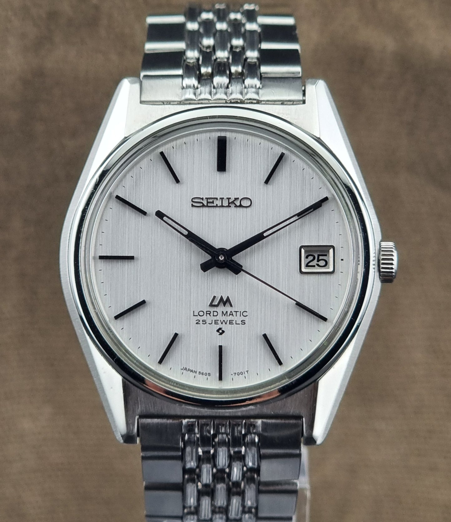 Seiko watch LordMatic 5605-7020 Vintage 1970