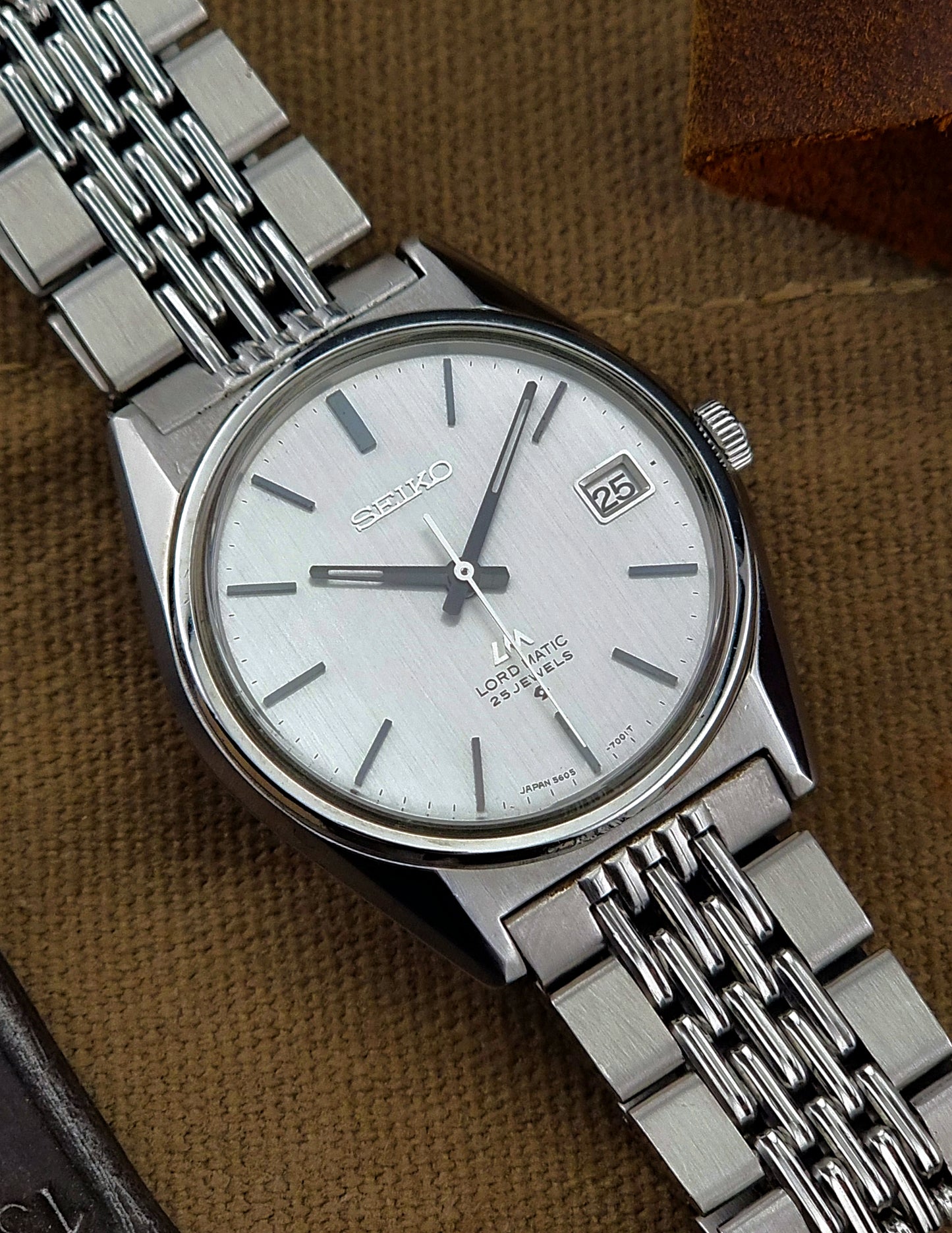 Seiko watch LordMatic 5605-7020 Vintage 1970