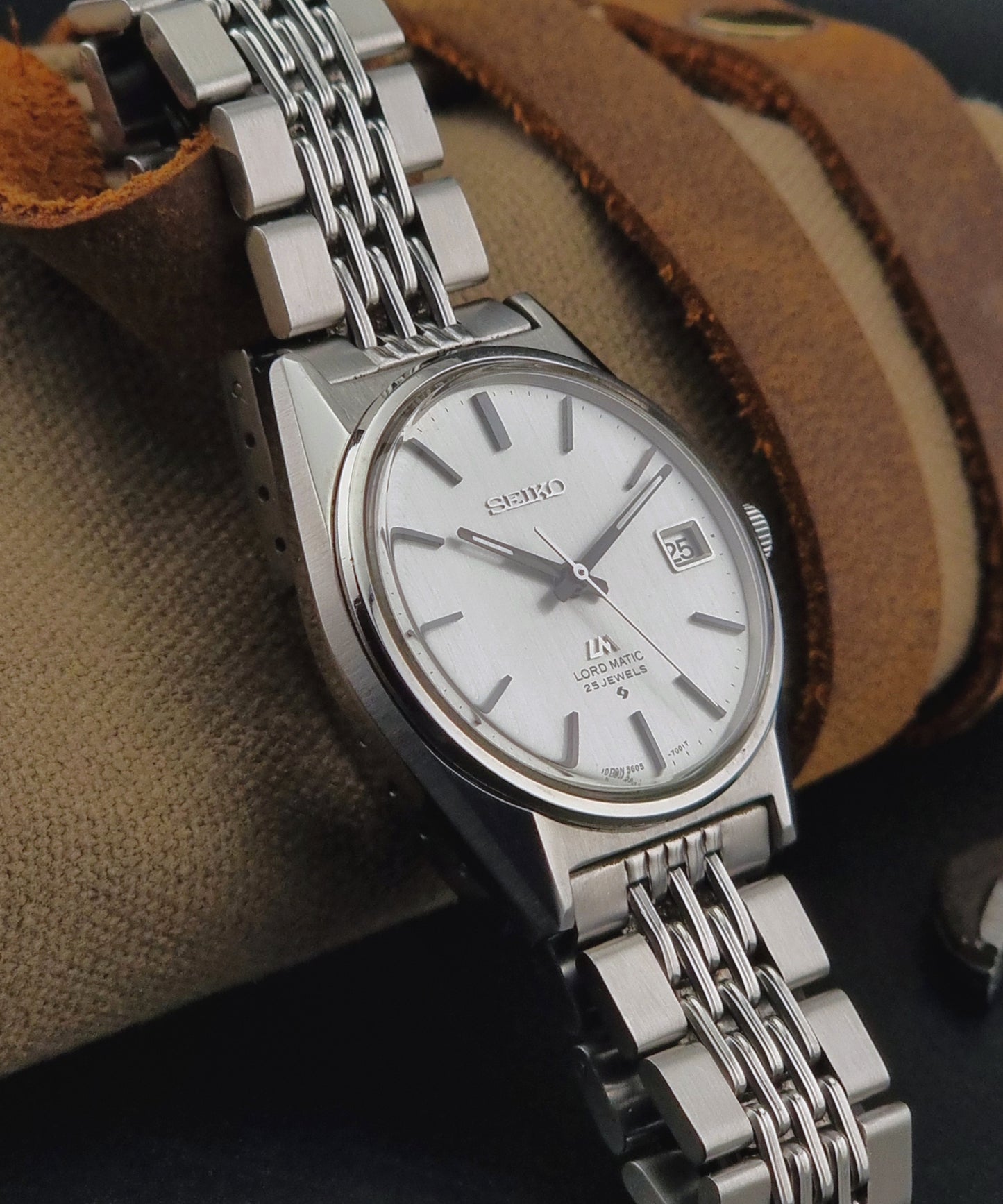Seiko watch LordMatic 5605-7020 Vintage 1970