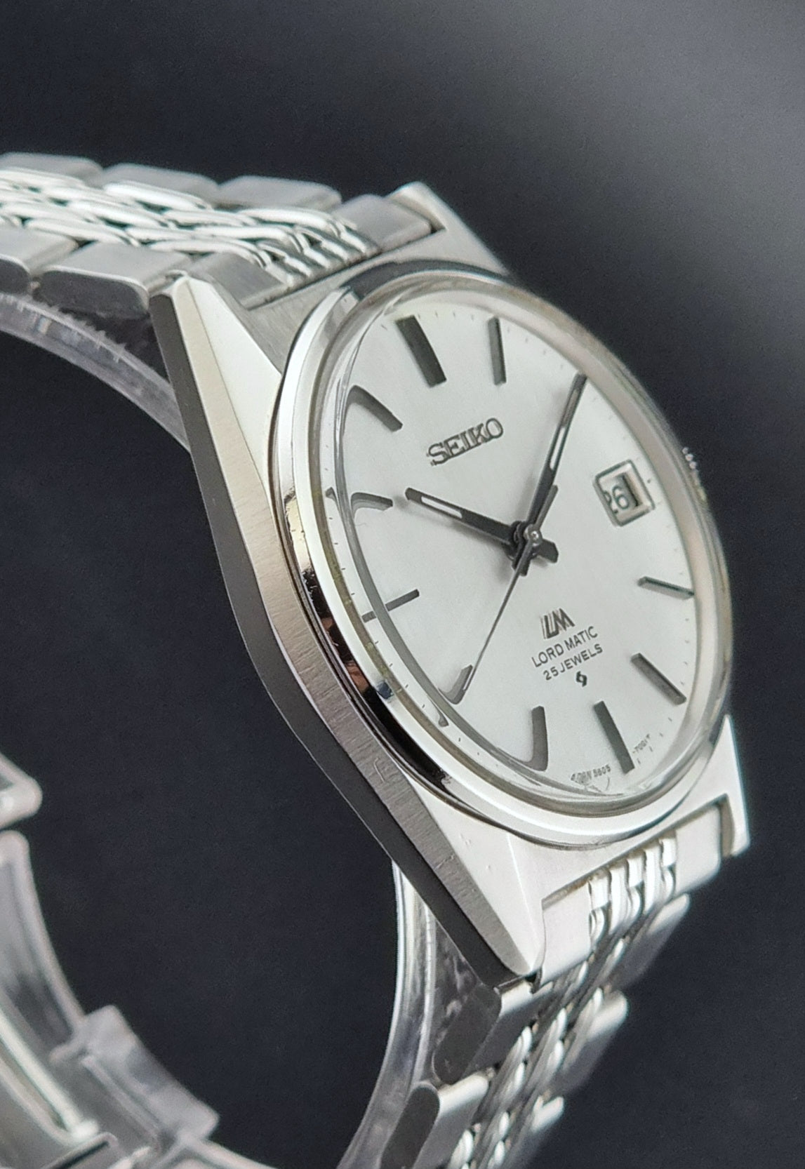 Seiko watch LordMatic 5605-7020 Vintage 1970