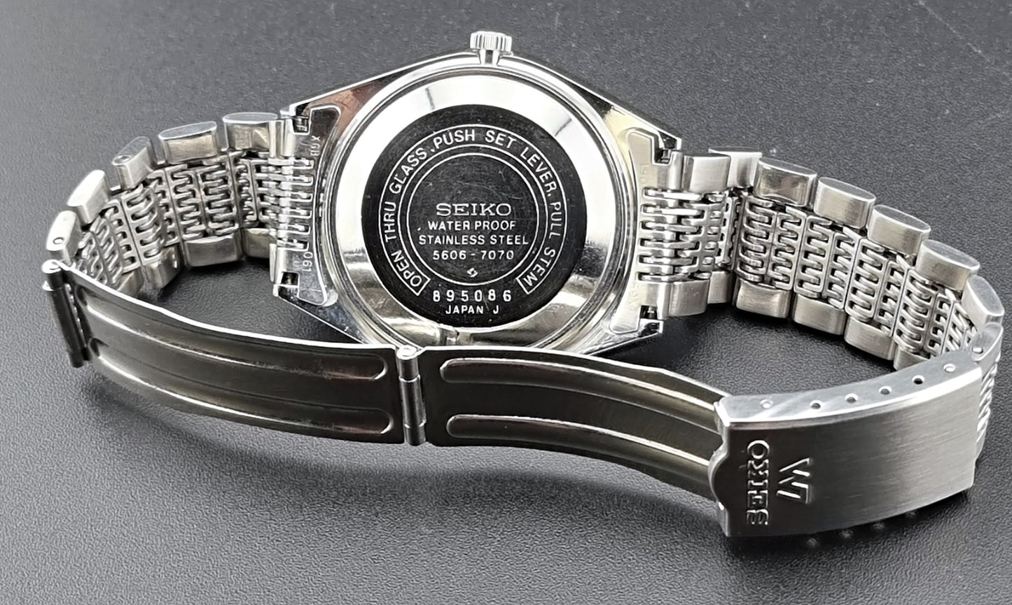 Seiko Wristwatch LordMatic 5606-7070 Vintage 1968