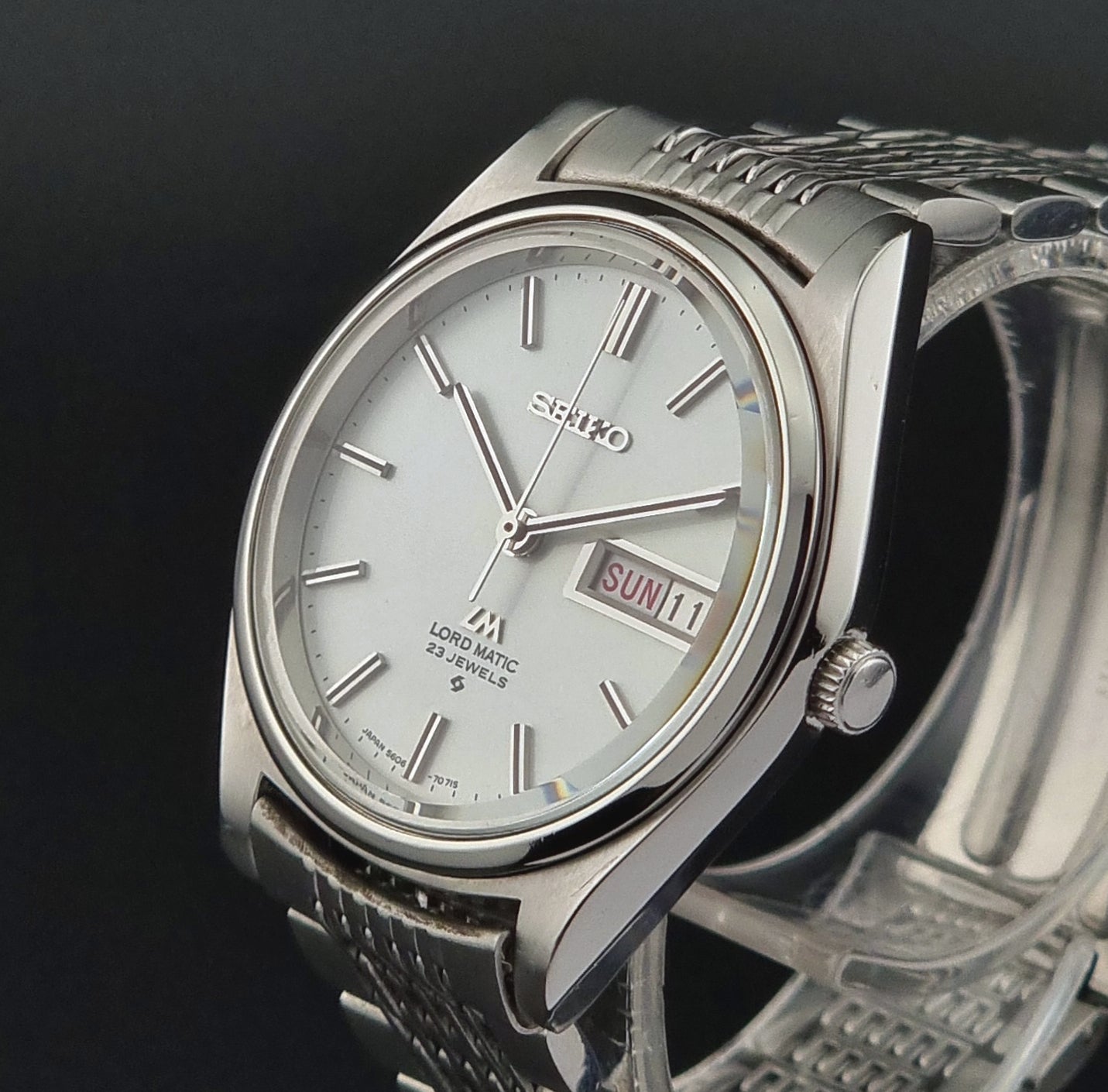 Seiko Wristwatch LordMatic 5606-7070 Vintage 1968