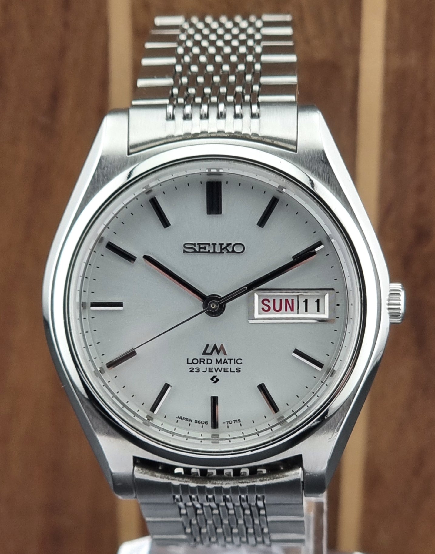 Seiko Wristwatch LordMatic 5606-7070 Vintage 1968
