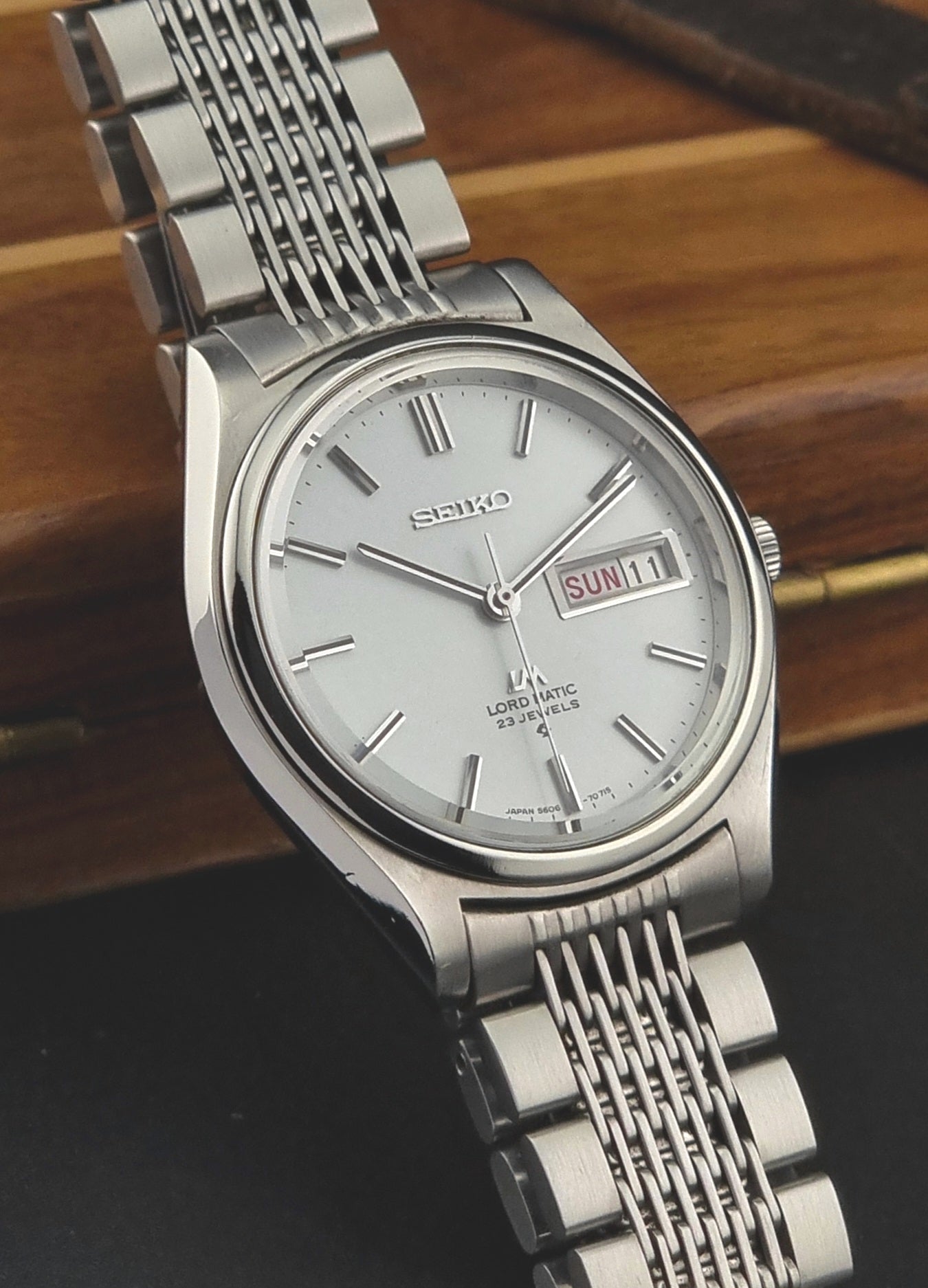 Seiko Wristwatch LordMatic 5606-7070 Vintage 1968