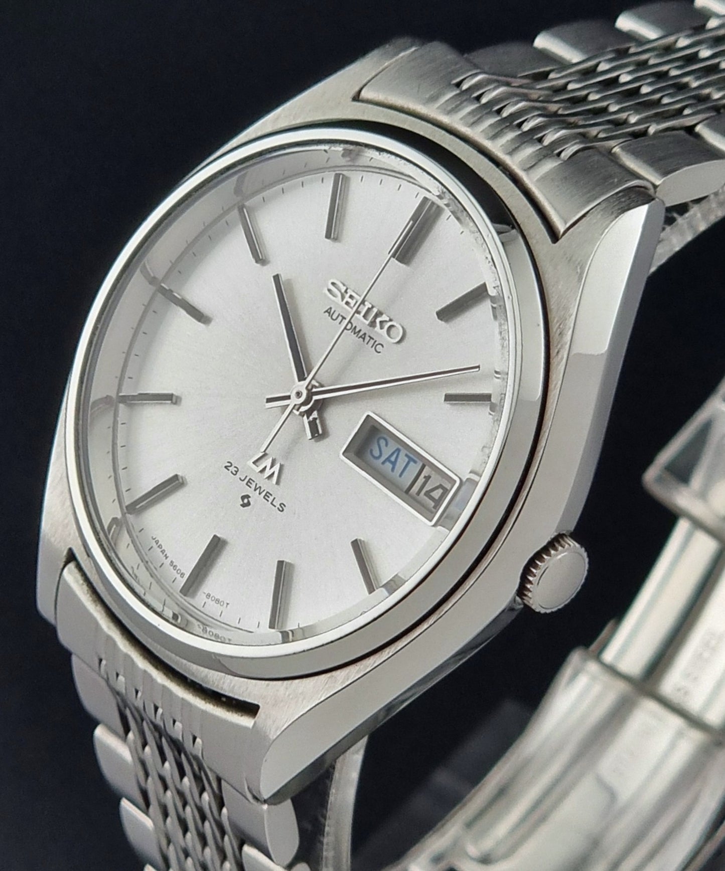 Seiko watch LordMatic 5606-8050 Vintage 1974