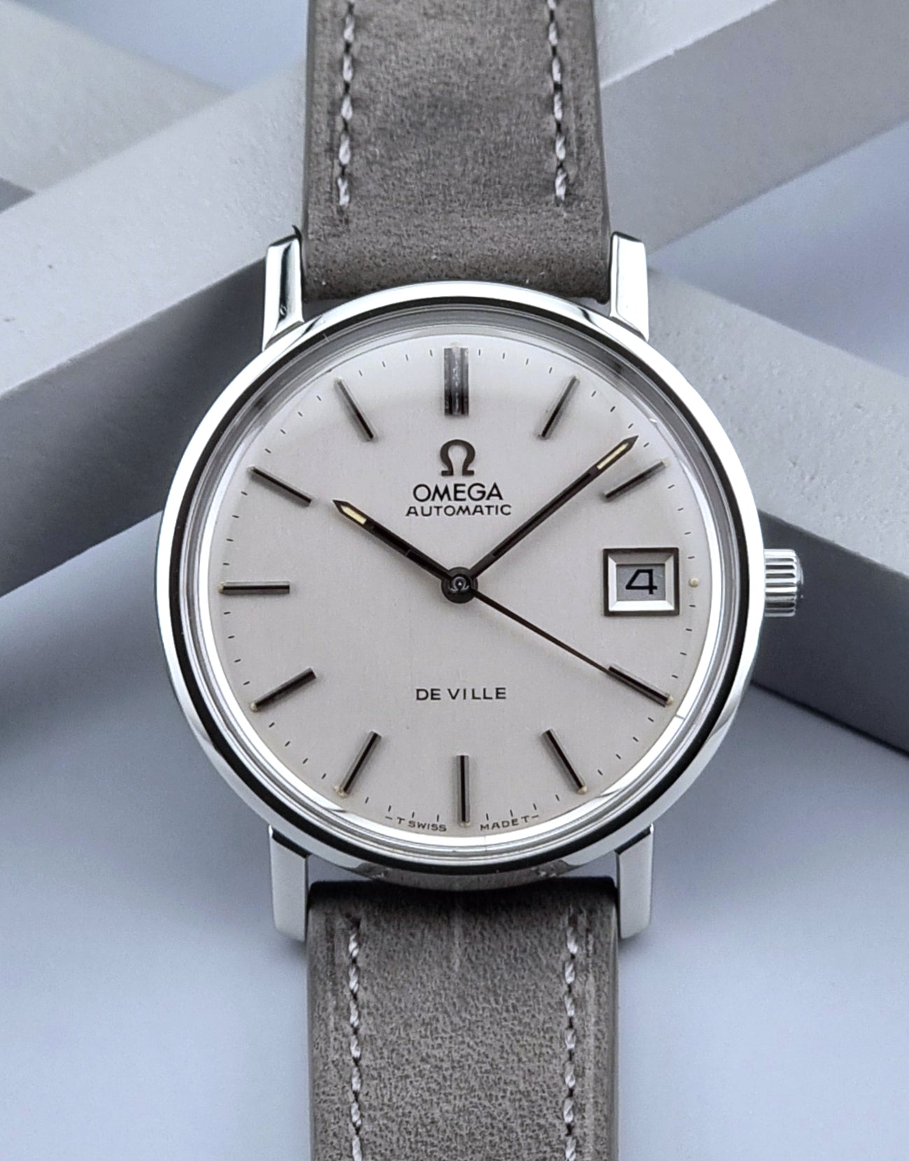 Vintage Omega watch a De-Ville 166.0161 automatic 1973 cal 1012