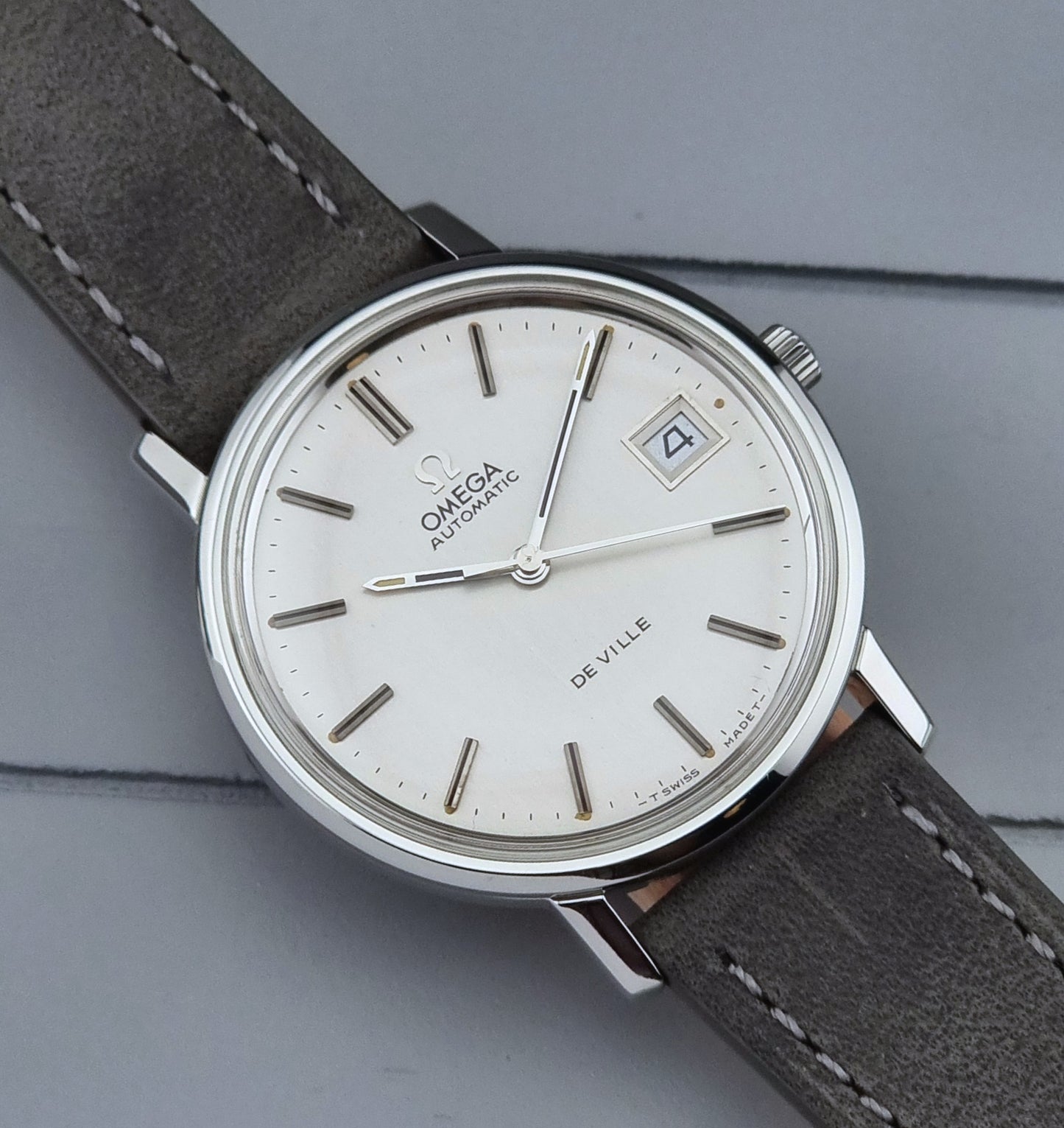 Vintage Omega watch a De-Ville 166.0161 automatic 1973 cal 1012