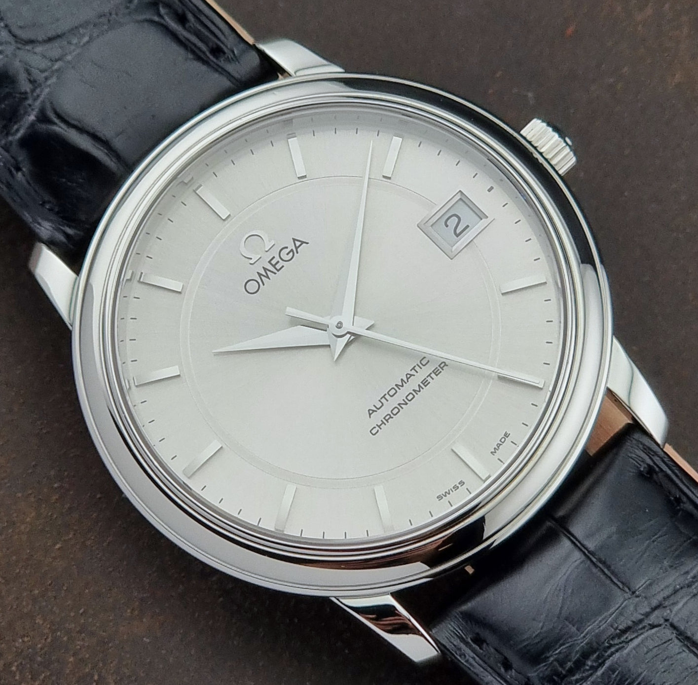 Omega watch a De-Ville Prestige 168.1050 Automatic chronometer certified circa 1994