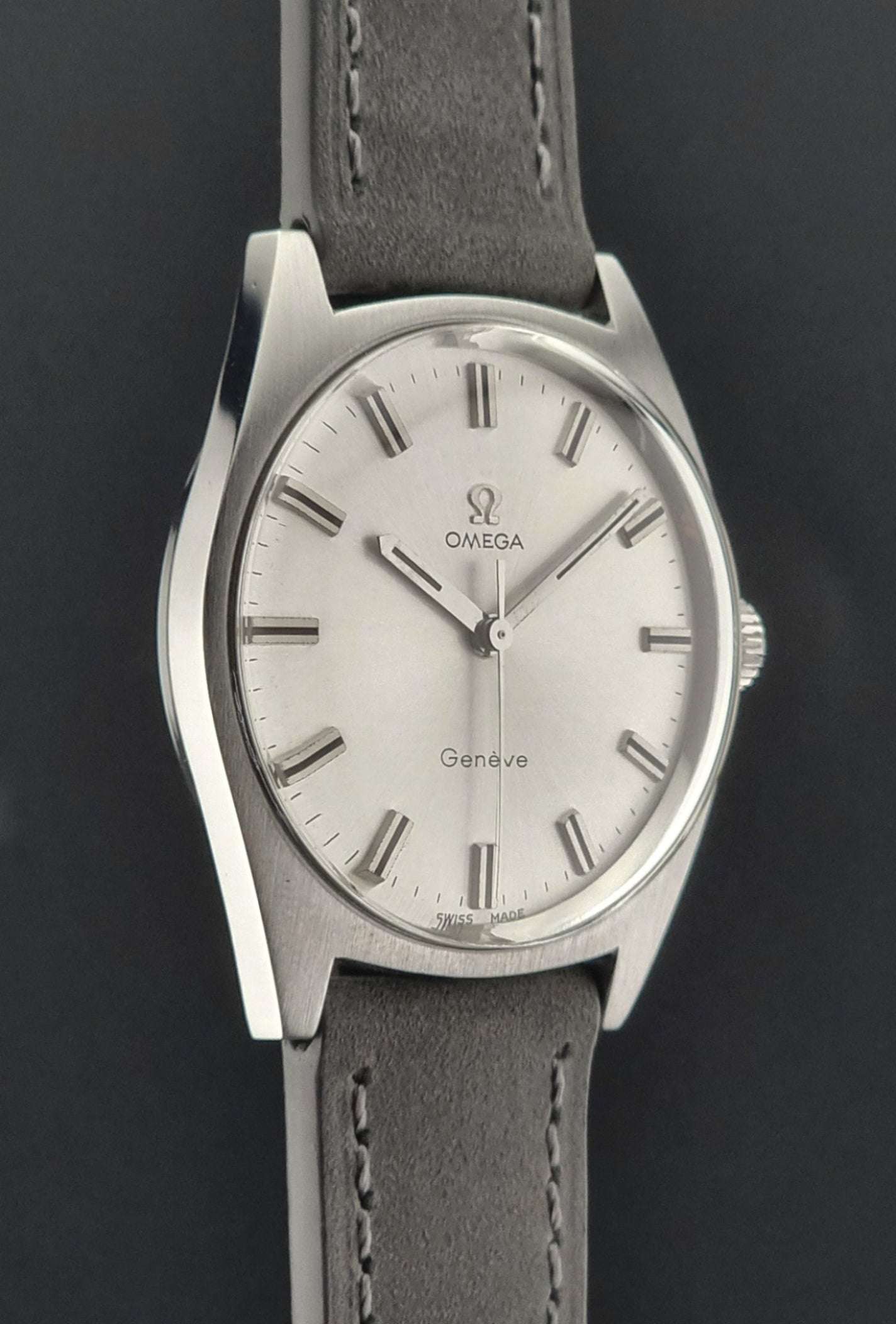 Omega Wristwatch Geneve 135.041 Vintage 1968 Cal 601