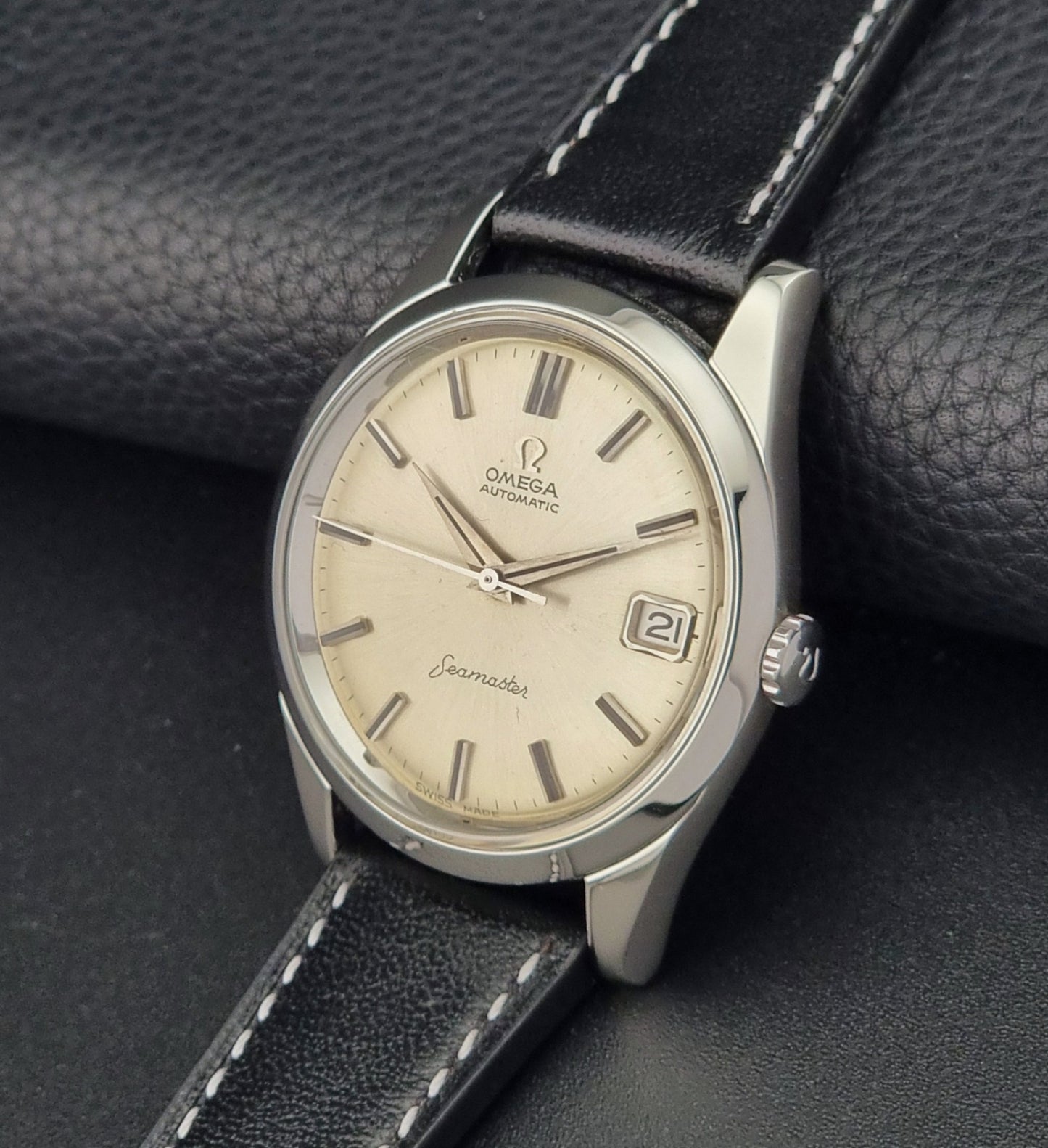 Omega Wristwatch Seamaster 14763-SC-61 Vintage 1961