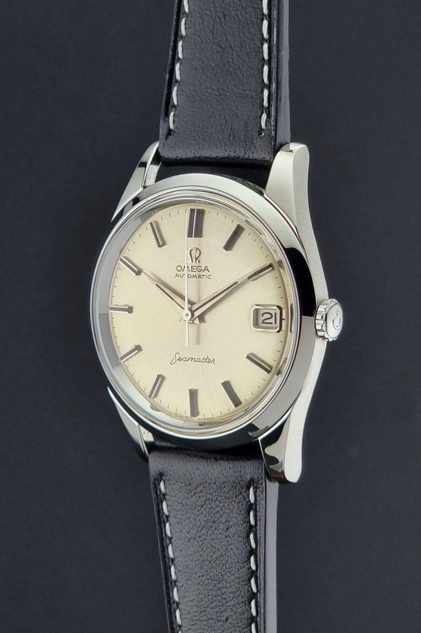 Omega Wristwatch Seamaster 14763-SC-61 Vintage 1961