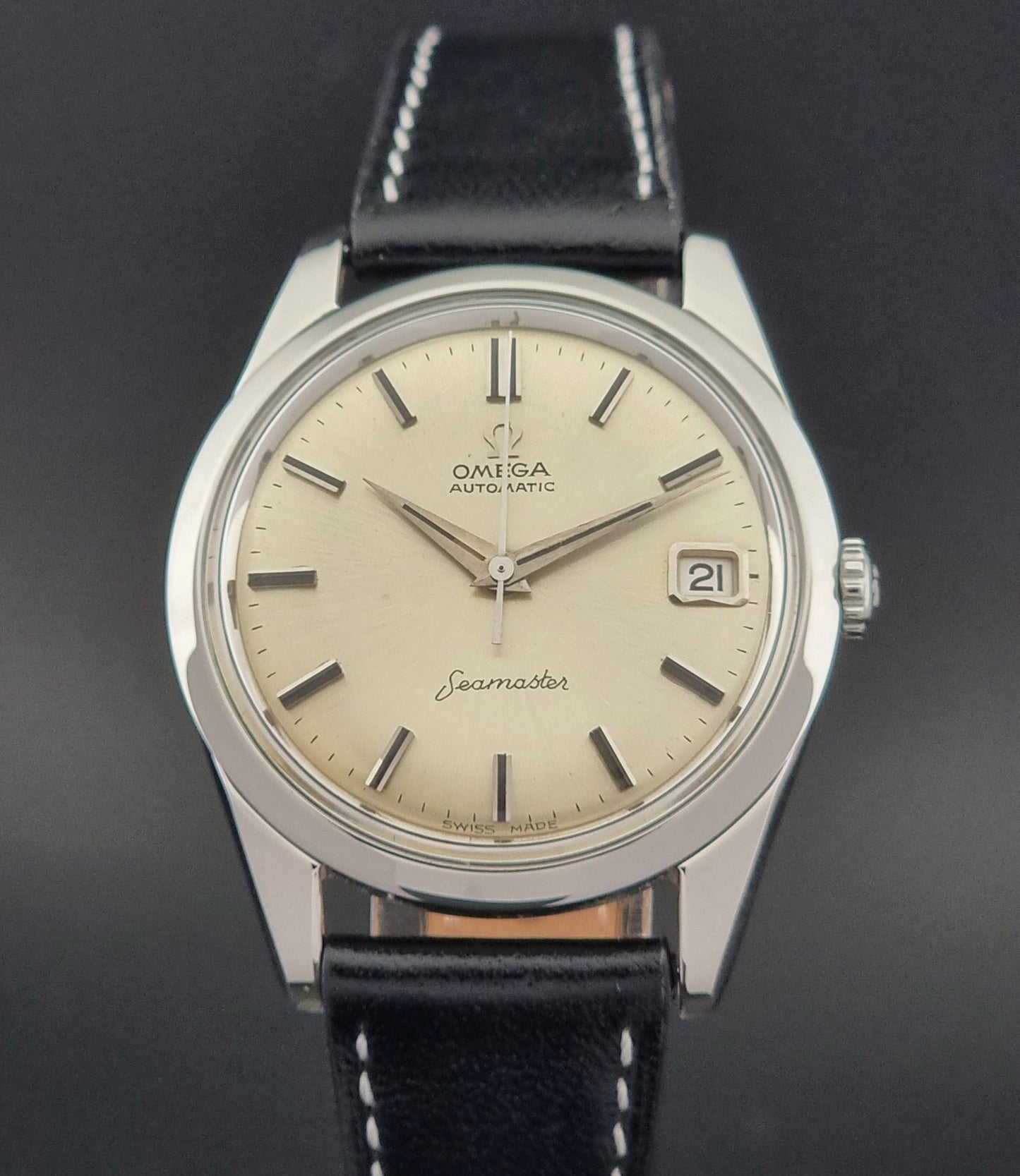 Omega Wristwatch Seamaster 14763-SC-61 Vintage 1961