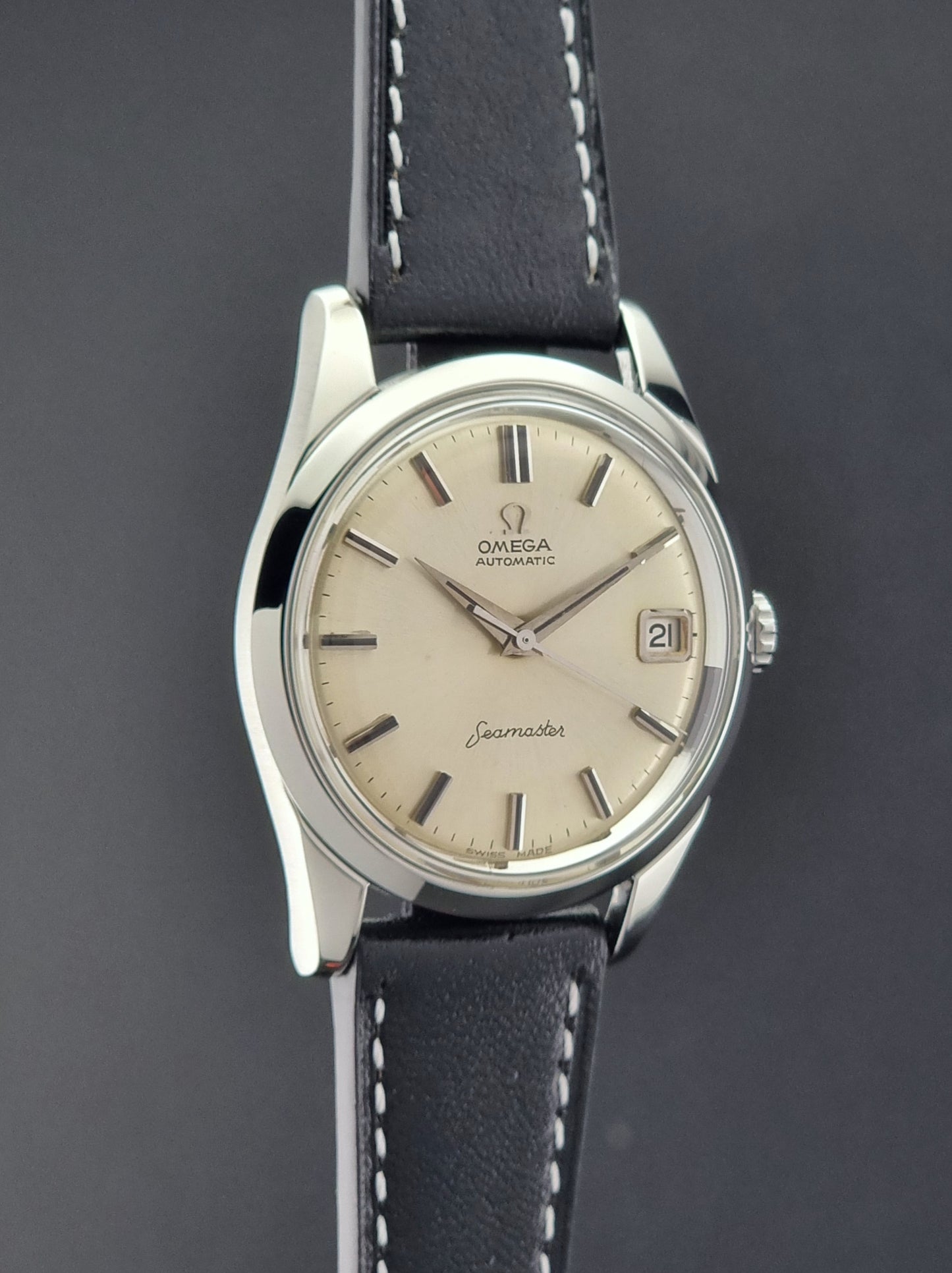 Omega Wristwatch Seamaster 14763-SC-61 Vintage 1961