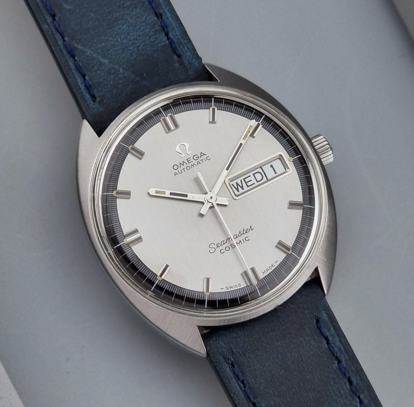 Omega Watch Seamaster Cosmic 166.036 Day Date Vintage 1970