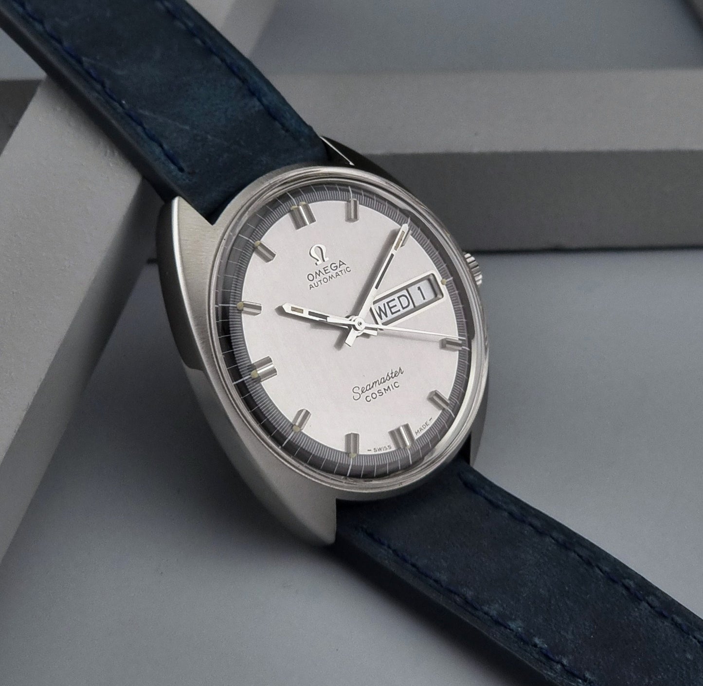 Omega Watch Seamaster Cosmic 166.036 Day Date Vintage 1970