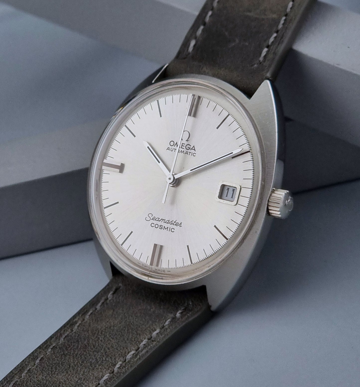 Vintage Omega Wristwatch Seamaster Cosmic 166.026 Automatic 1970