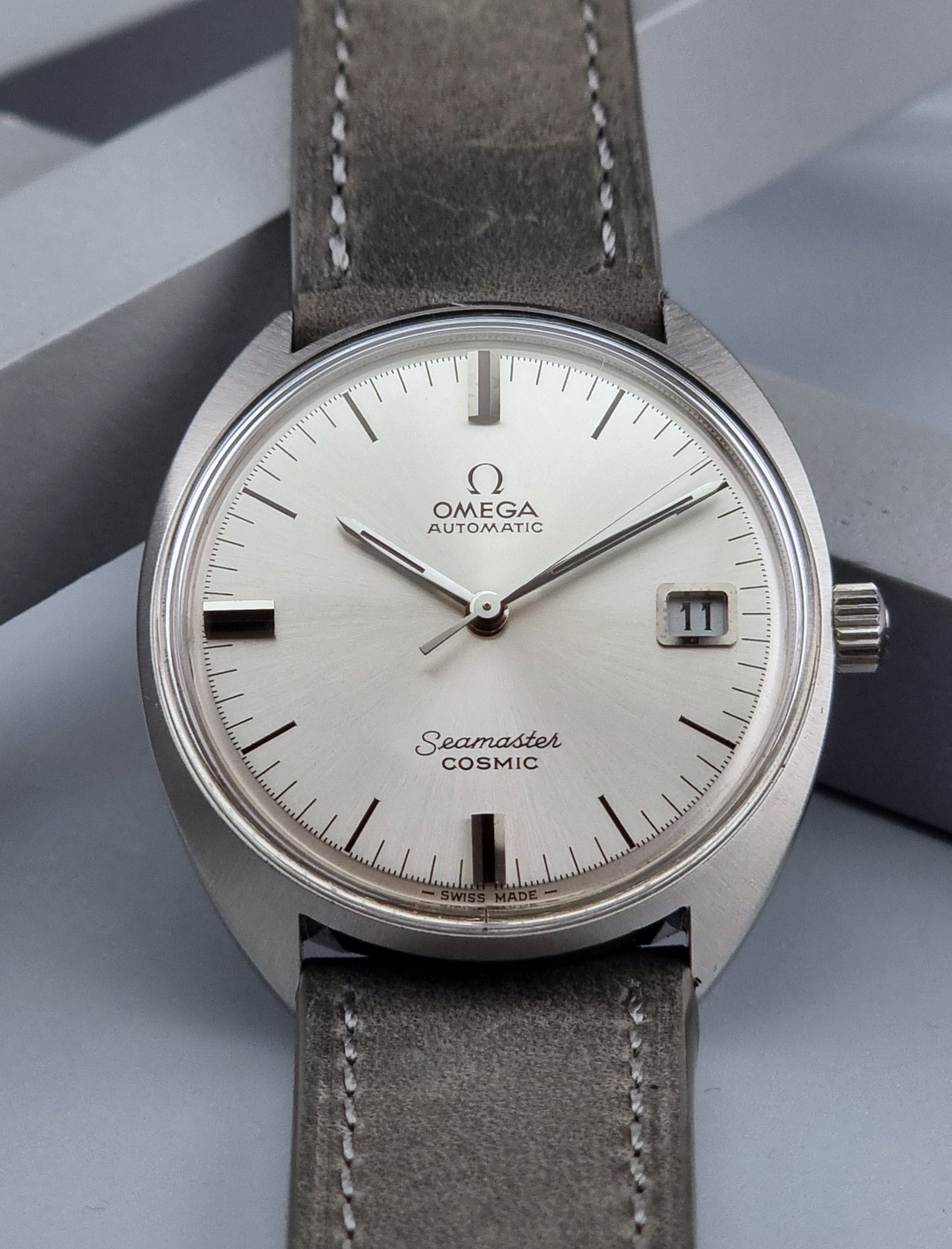 Vintage Omega Wristwatch Seamaster Cosmic 166.026 Automatic 1970