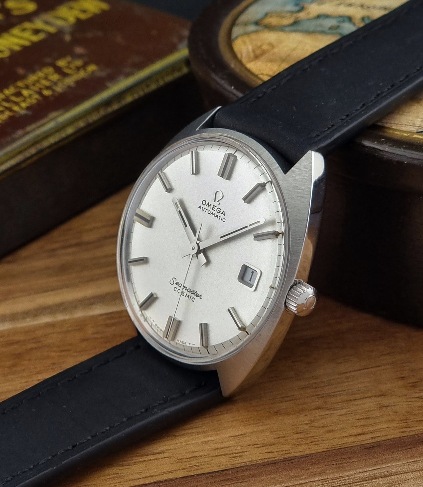 Omega Wristwatch Seamaster Cosmic 166.026 Automatic 1970 Vintage