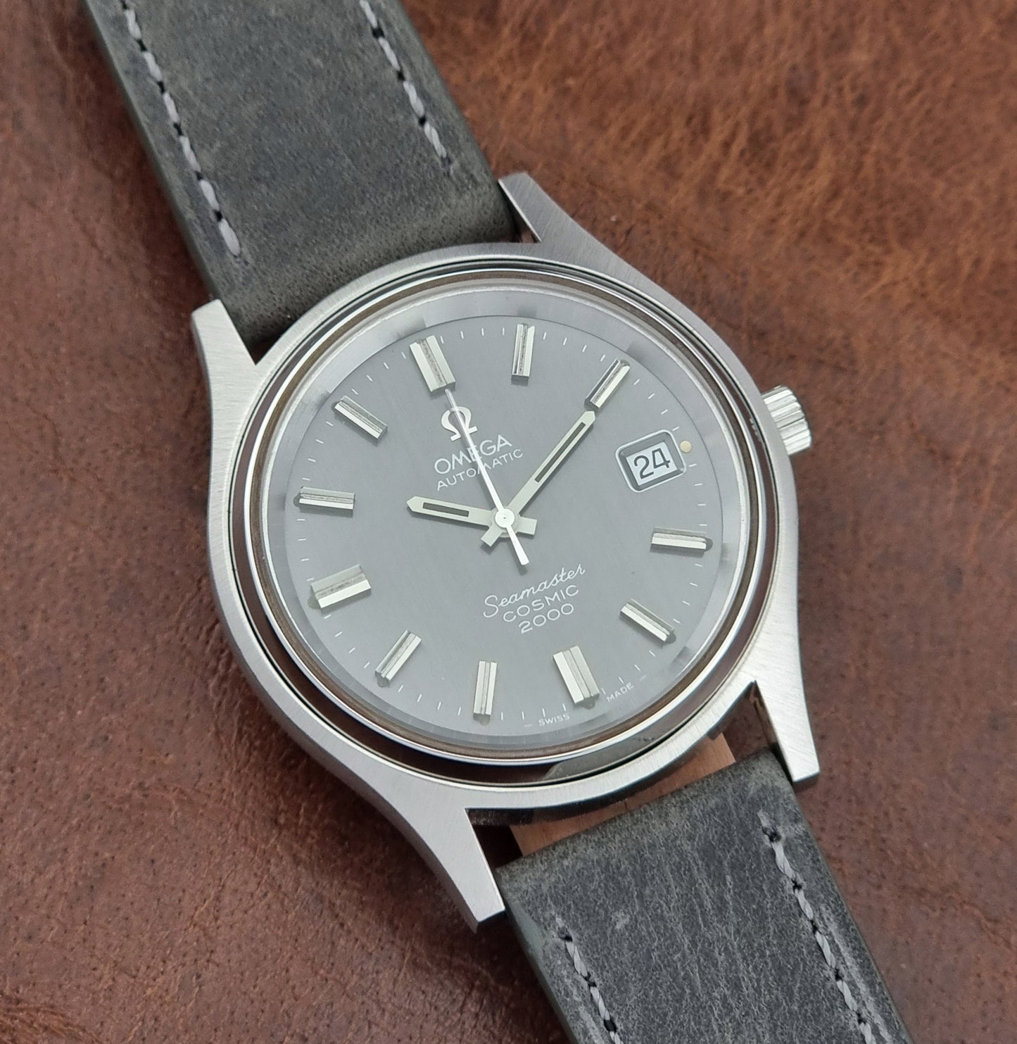 Omega Wristwatch Seamaster Cosmic 2000 Jumbo 166.128 Vintage 1971