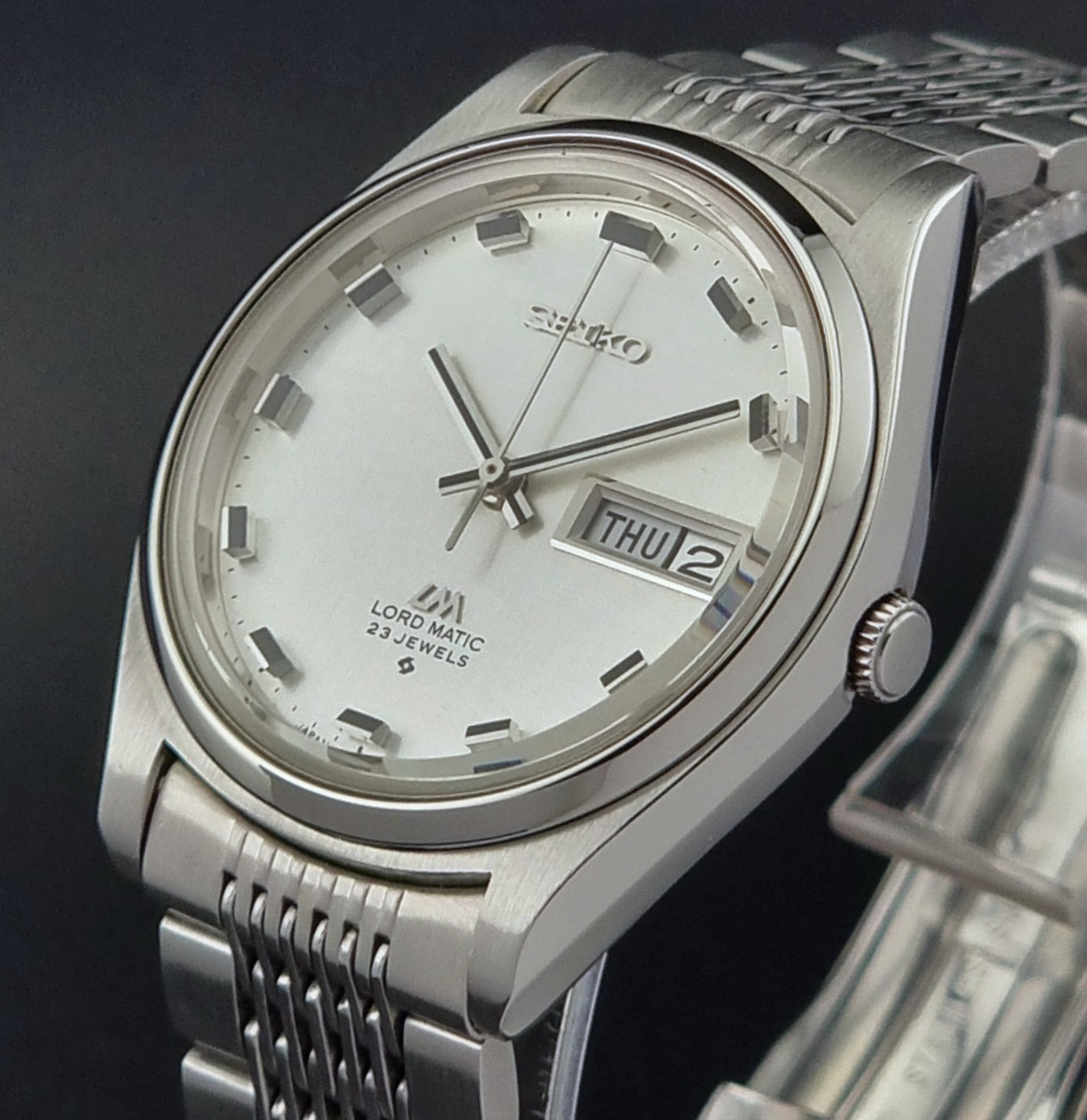 Seiko Wristwatch LordMatic 5606-7070 Vintage 1969