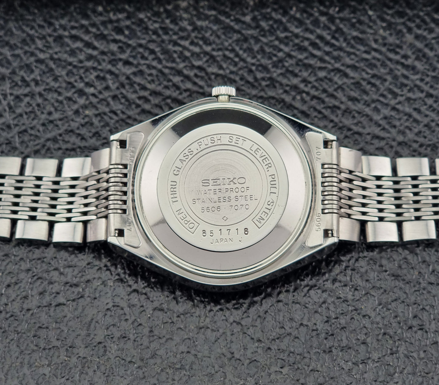 Seiko Wristwatch LordMatic 5606-7070 Vintage 1968