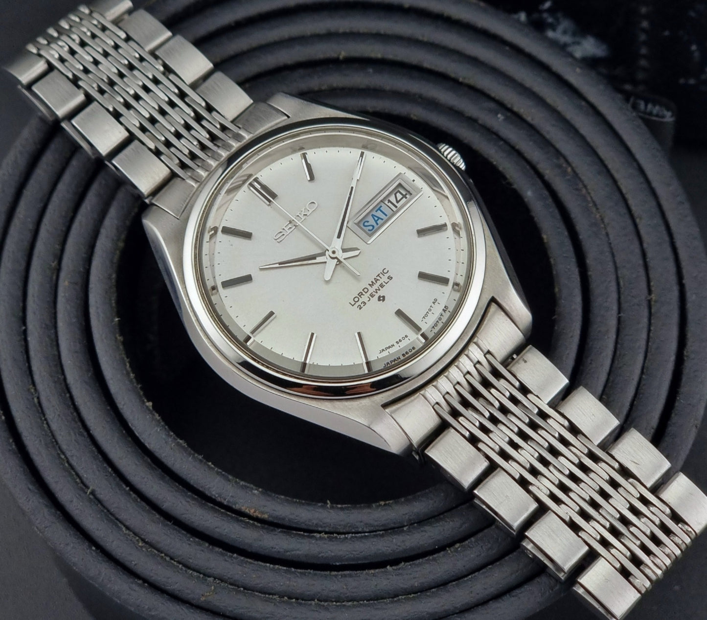 Seiko Wristwatch LordMatic 5606-7070 Vintage 1968