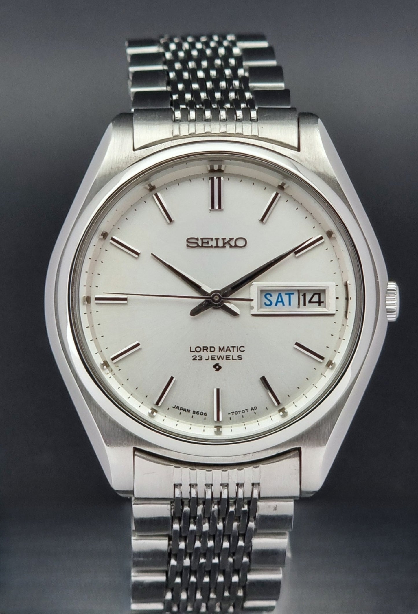 Seiko Wristwatch LordMatic 5606-7070 Vintage 1968