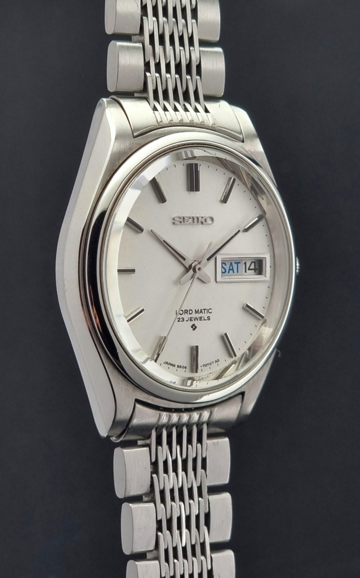 Seiko Wristwatch LordMatic 5606-7070 Vintage 1968