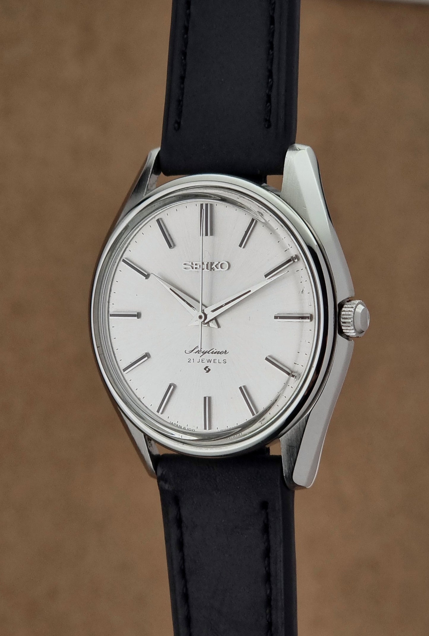 Seiko Wristwatch Skyliner 6100-8000 Vintage 1970