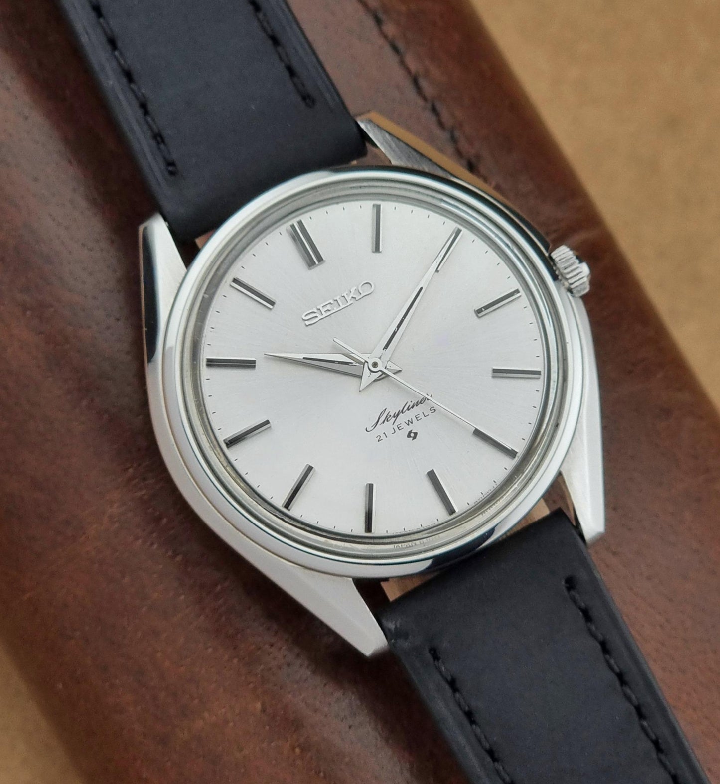Seiko Wristwatch Skyliner 6100-8000 Vintage 1970