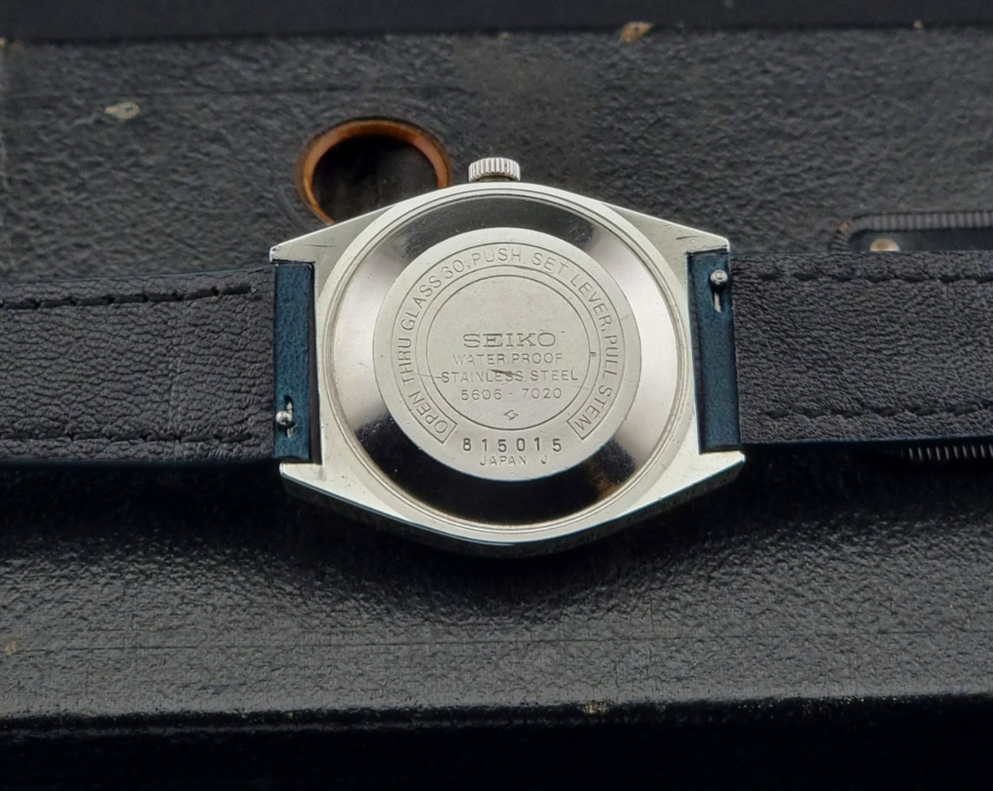 Seiko watch Lordmatic Weekdater 5606-7020 Vintage 1968