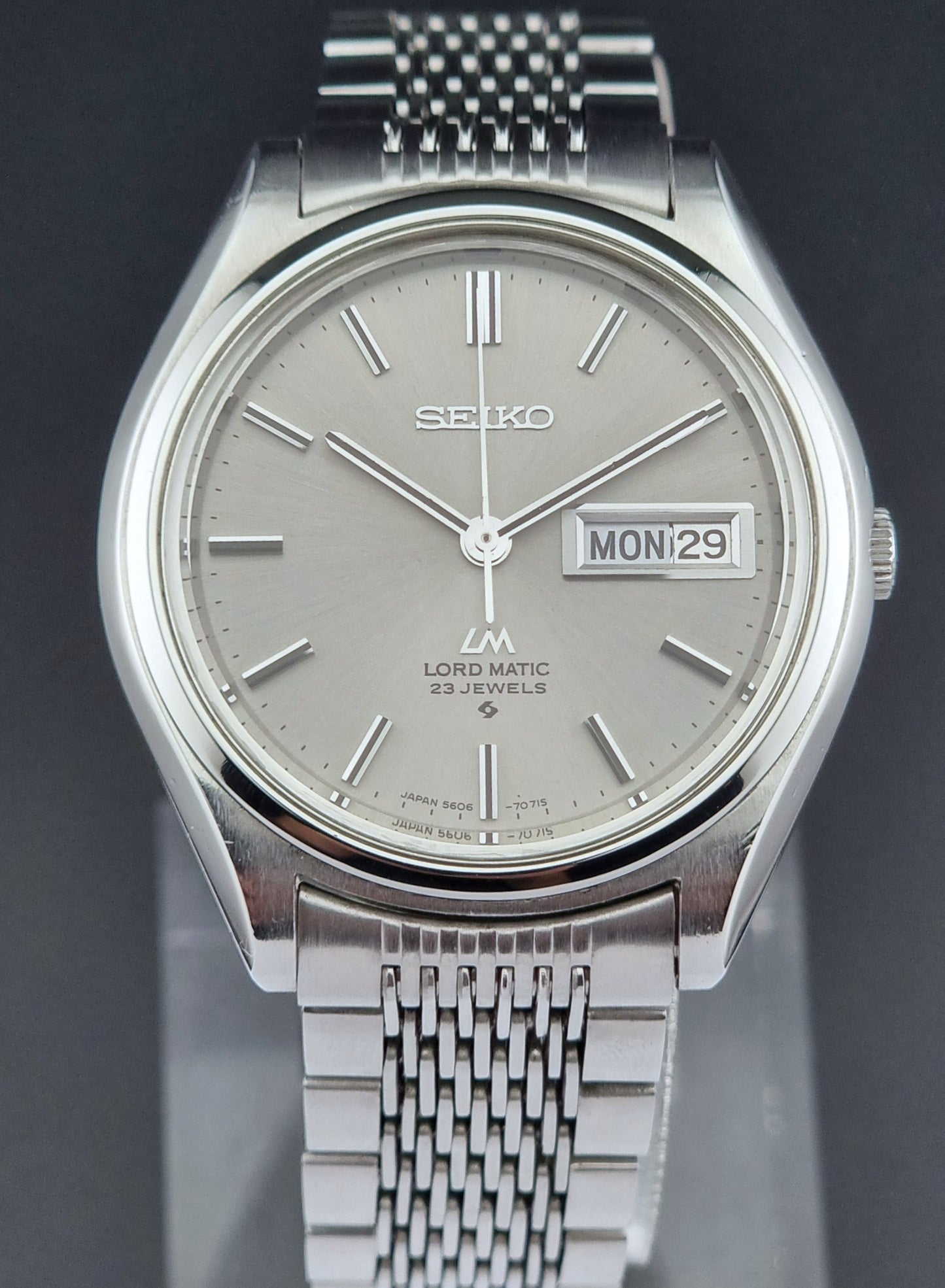 Seiko Wristwatch LordMatic 5606-7070 Vintage 1971