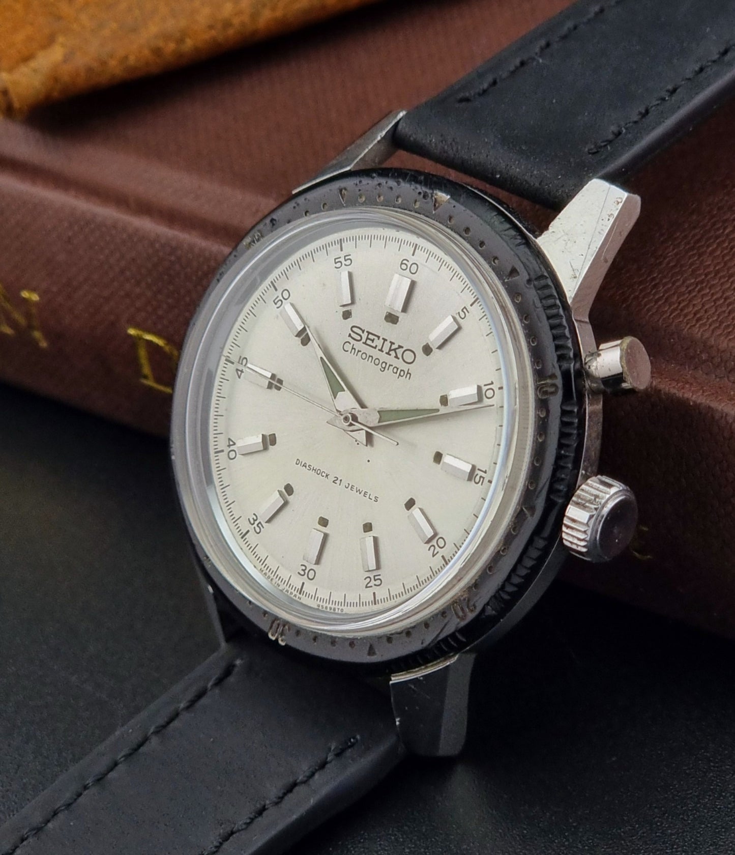 Seiko watch Crown 45899 Tokyo 1964 Olympic Vintage Chronograph