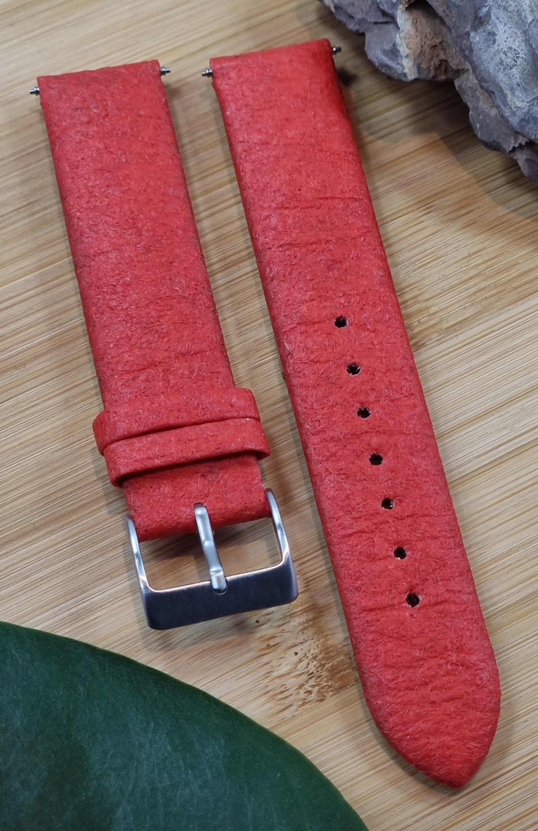 Vegan Watch Strap, Parallel Elegance - Past2PresentWatches - Watch Strap