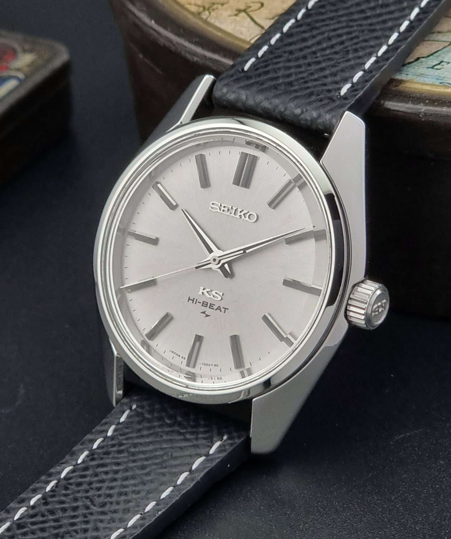 King Seiko Watch 45-7000 Hi-Beat Vintage 1969