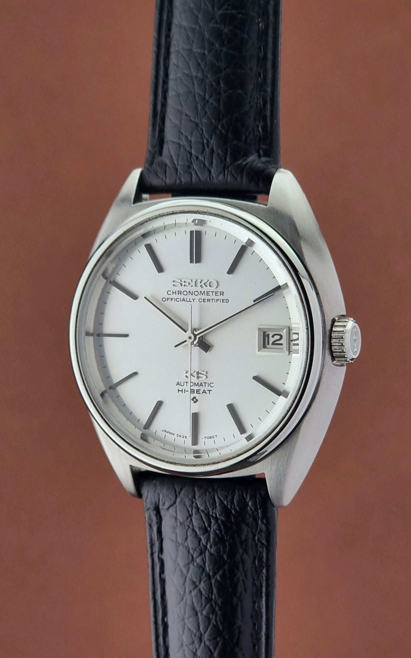 King Seiko watch 5625-7060 Hi-beat Chronometer Officially Certified 1970