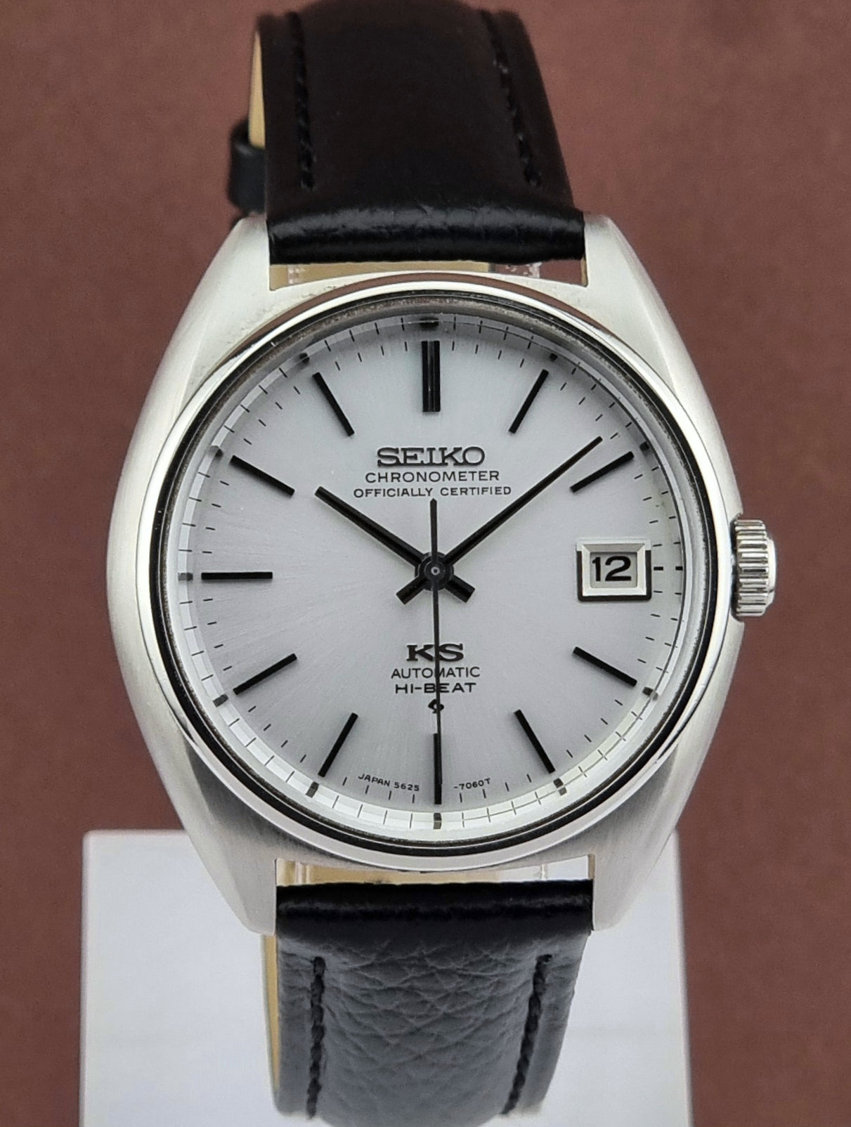 King Seiko watch 5625-7060 Hi-beat Chronometer Officially Certified 1970